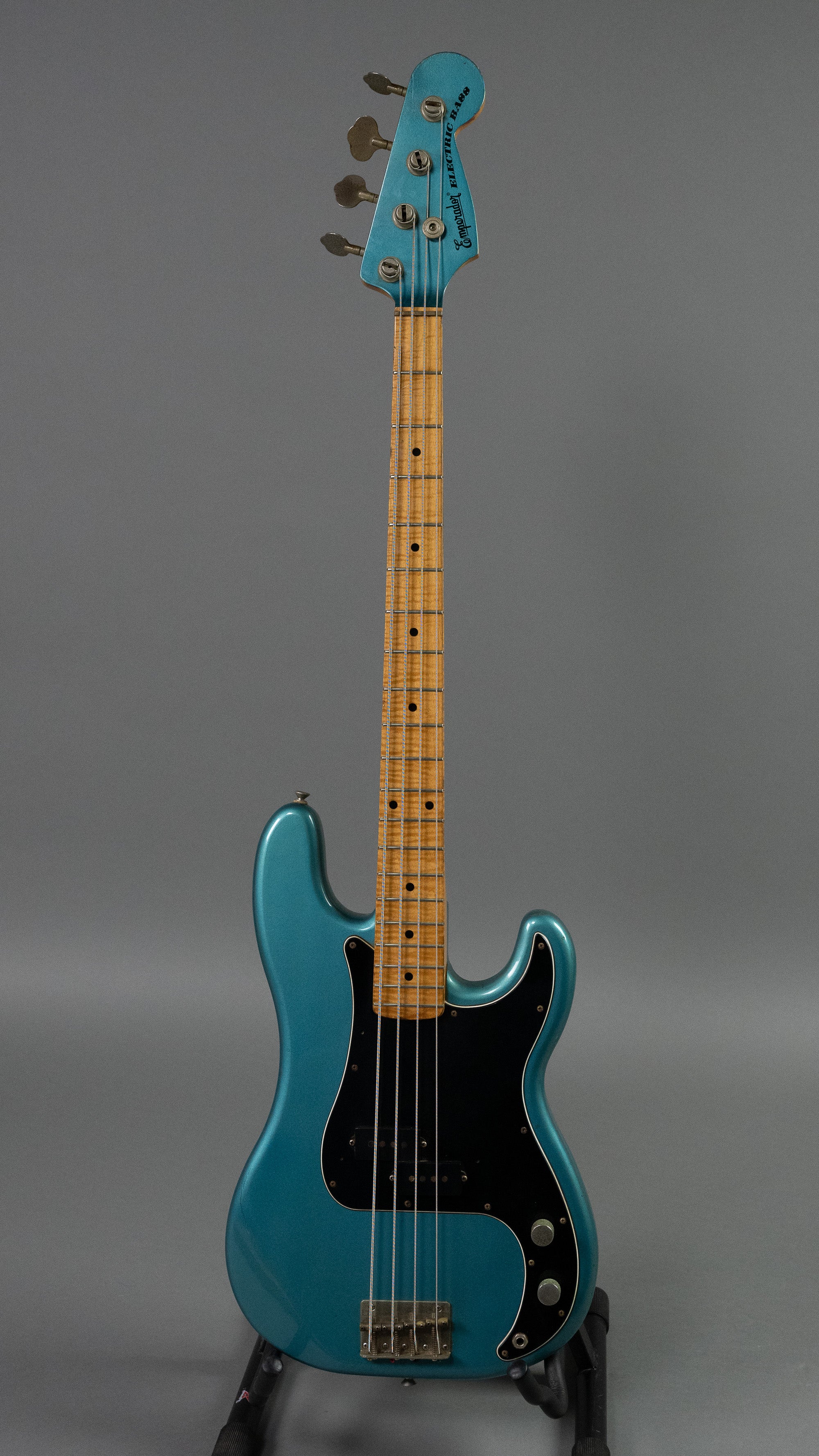 c1977 Emperador Electric Bass (Japan, Ocean Turquoise, Gig Bag)