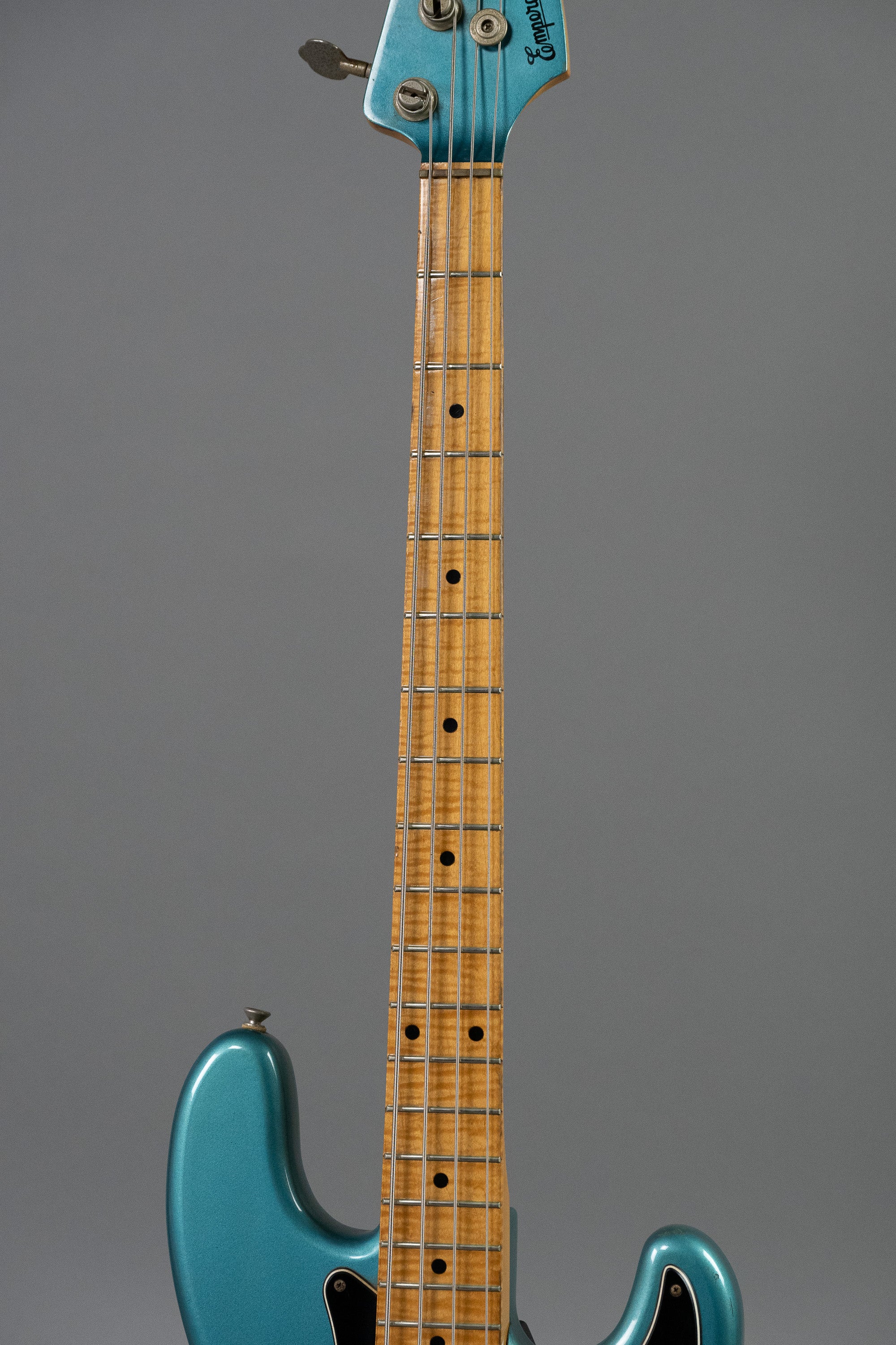 c1977 Emperador Electric Bass (Japan, Ocean Turquoise, Gig Bag)