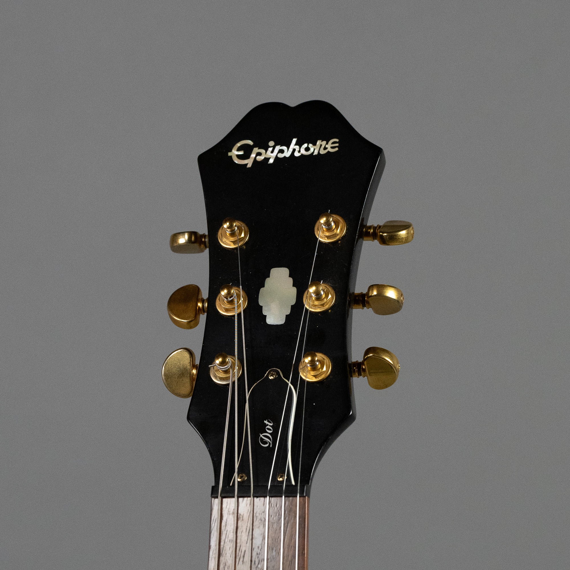 2006 Epiphone Dot (Korea, Black, Bigsby)