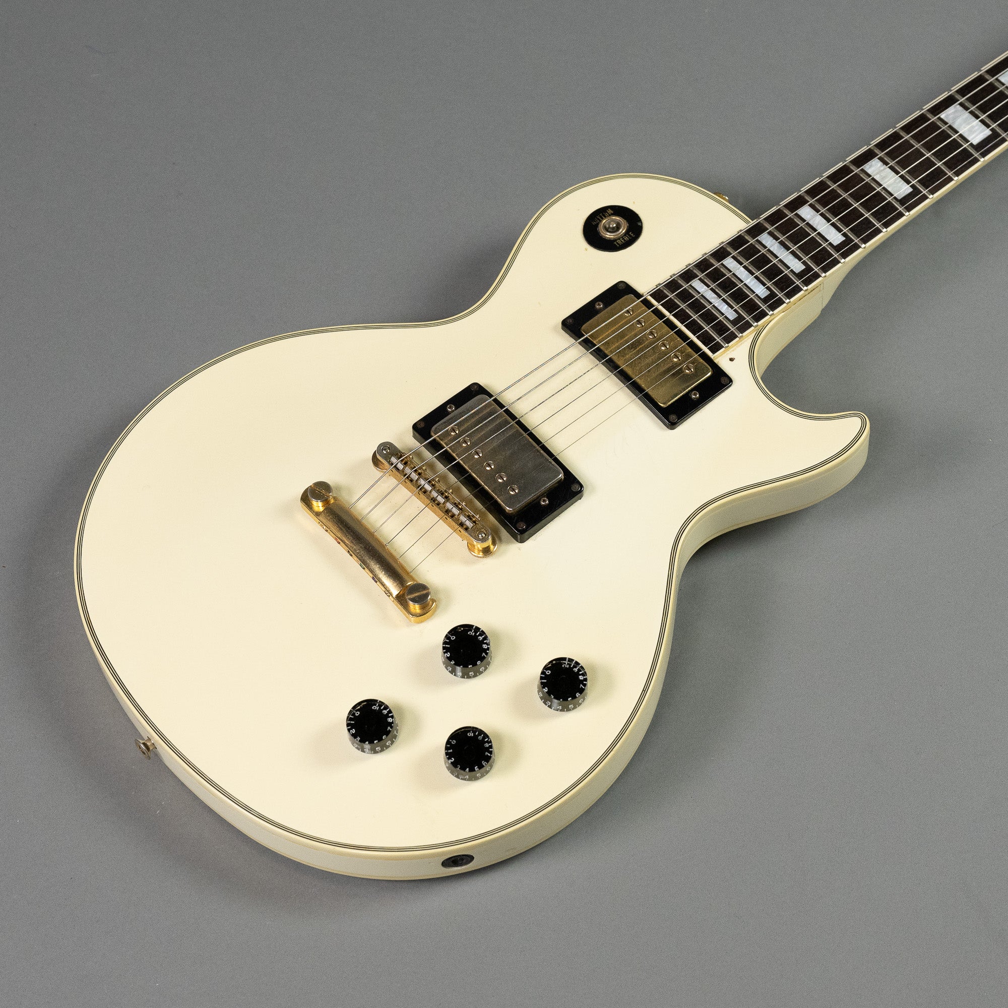 1990 Greco EGW-800 Thin Bodied 'Les Paul' (Japan, White)