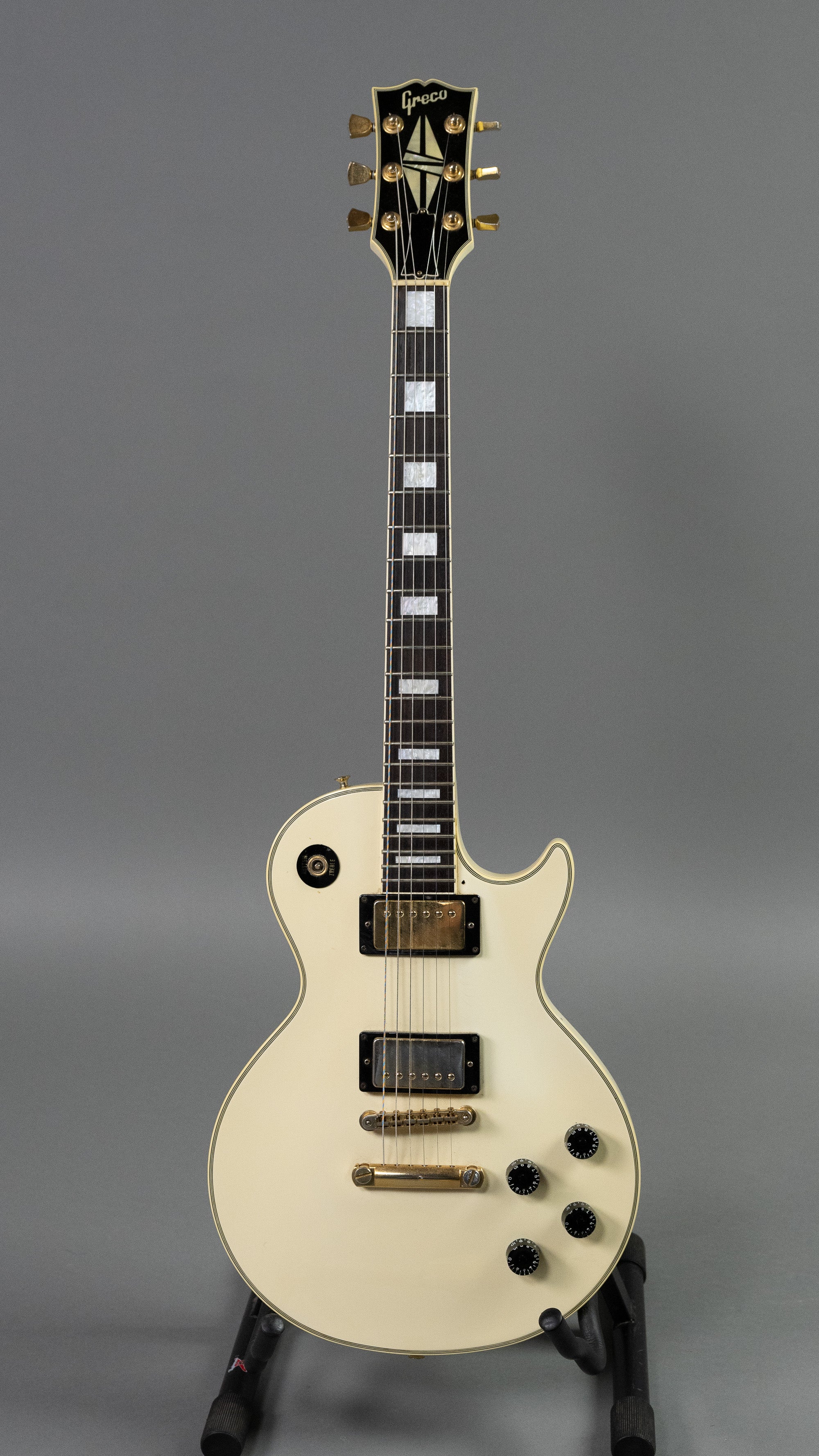 1990 Greco EGW-800 Thin Bodied 'Les Paul' (Japan, White)