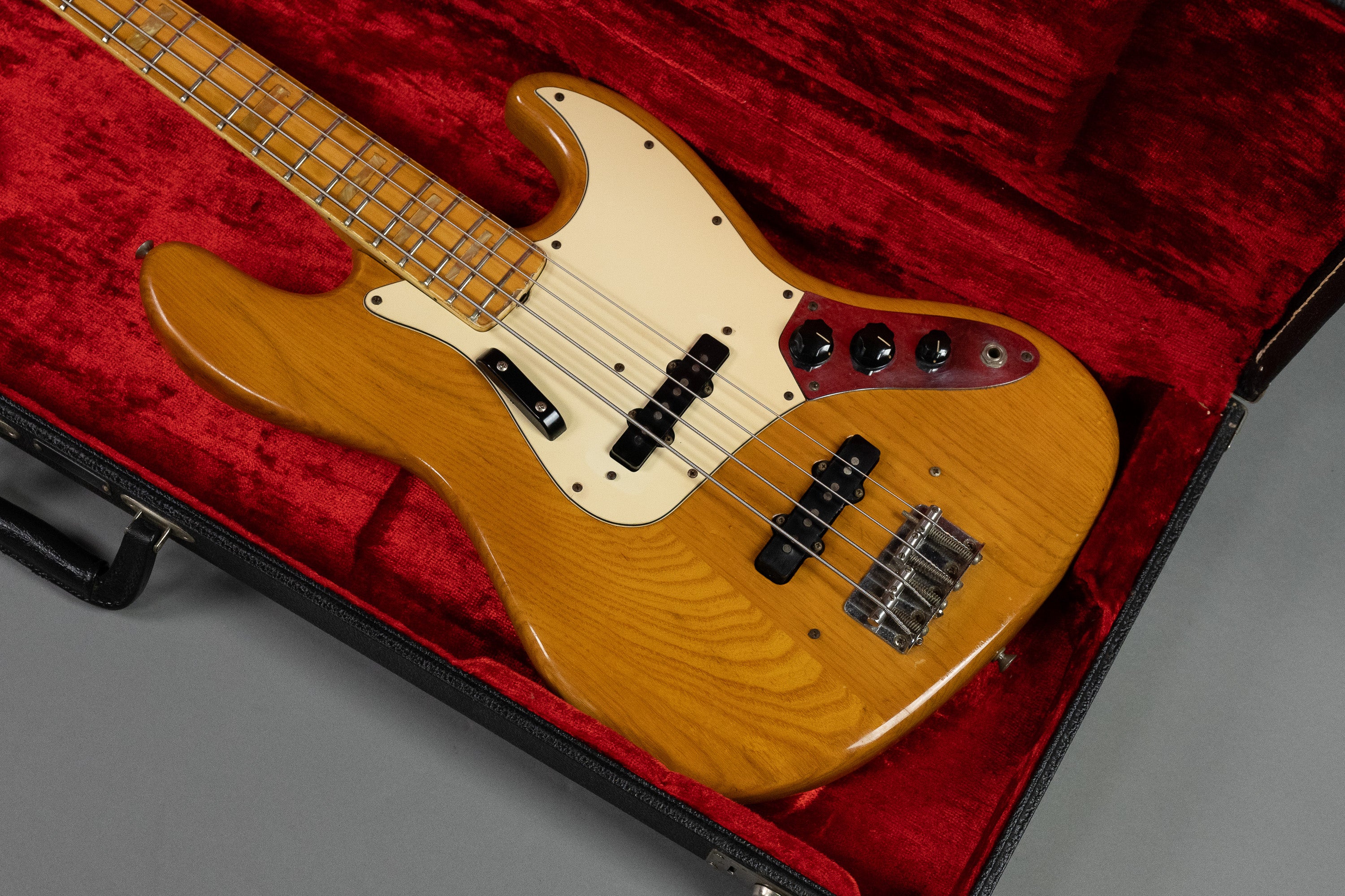 1973 Fender Jazz Bass (USA, Natural, HSC)