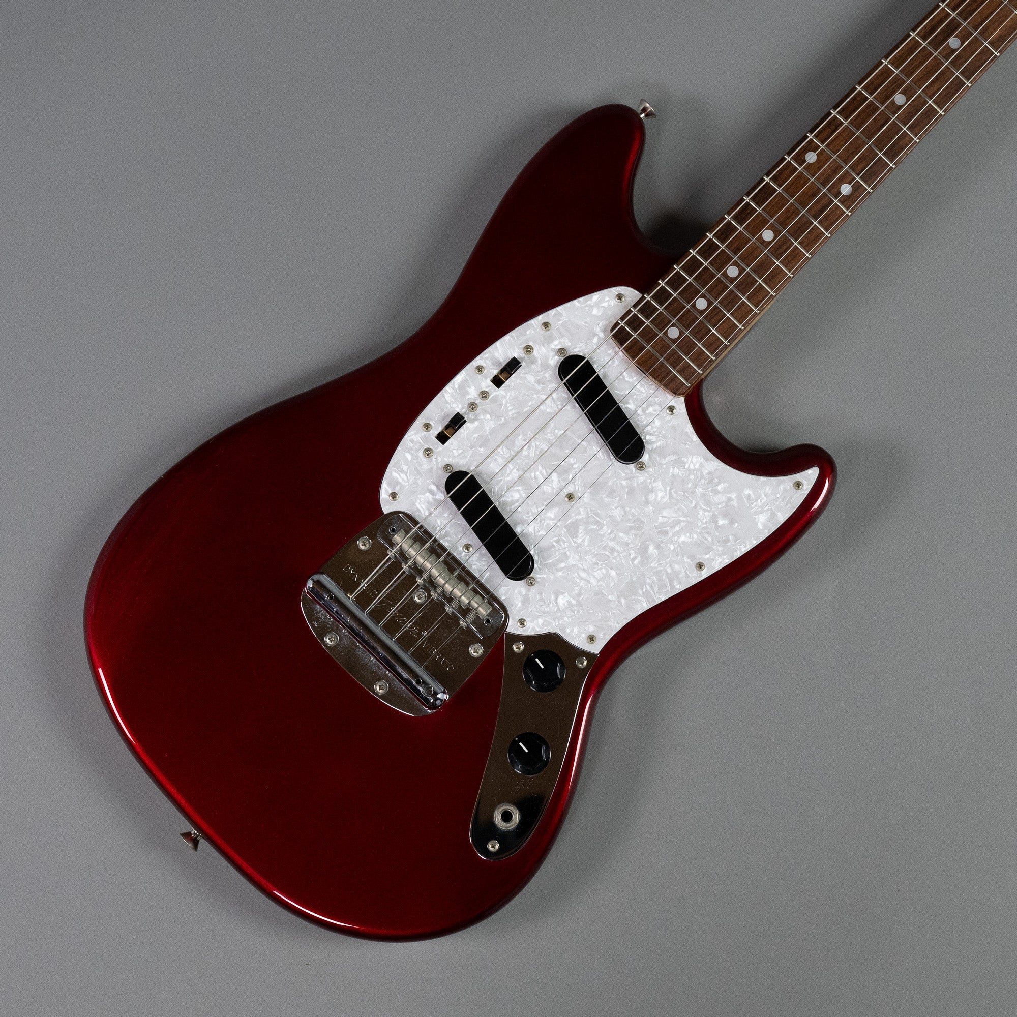 1996 Fender Mustang (Japan, Candy Apple Red, Gig Bag)