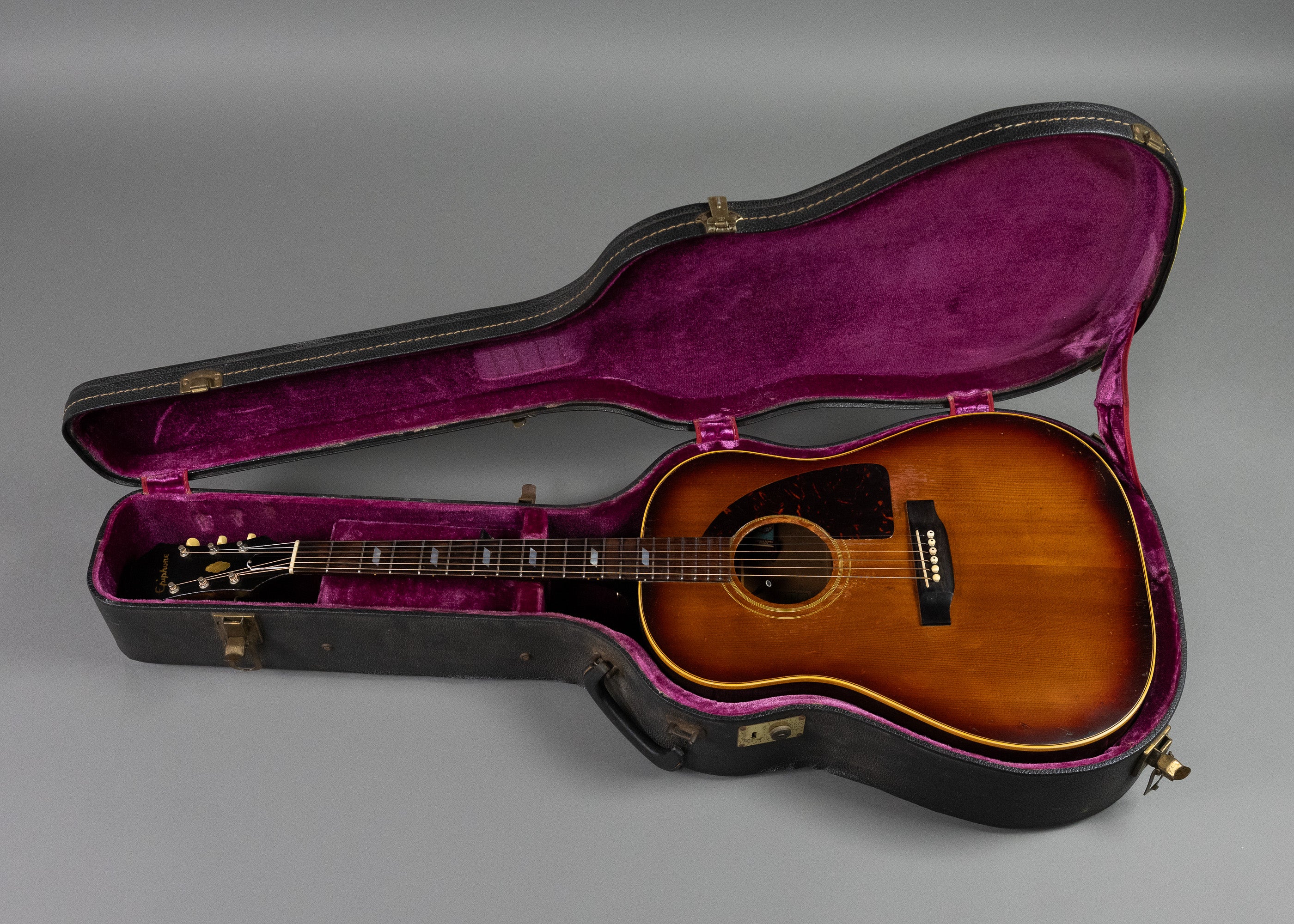 Epiphone USA FT-79 Texan Gibson製 1967 Epiphone FT79 Texan (USA, Sunburst, Pickup, HSC)