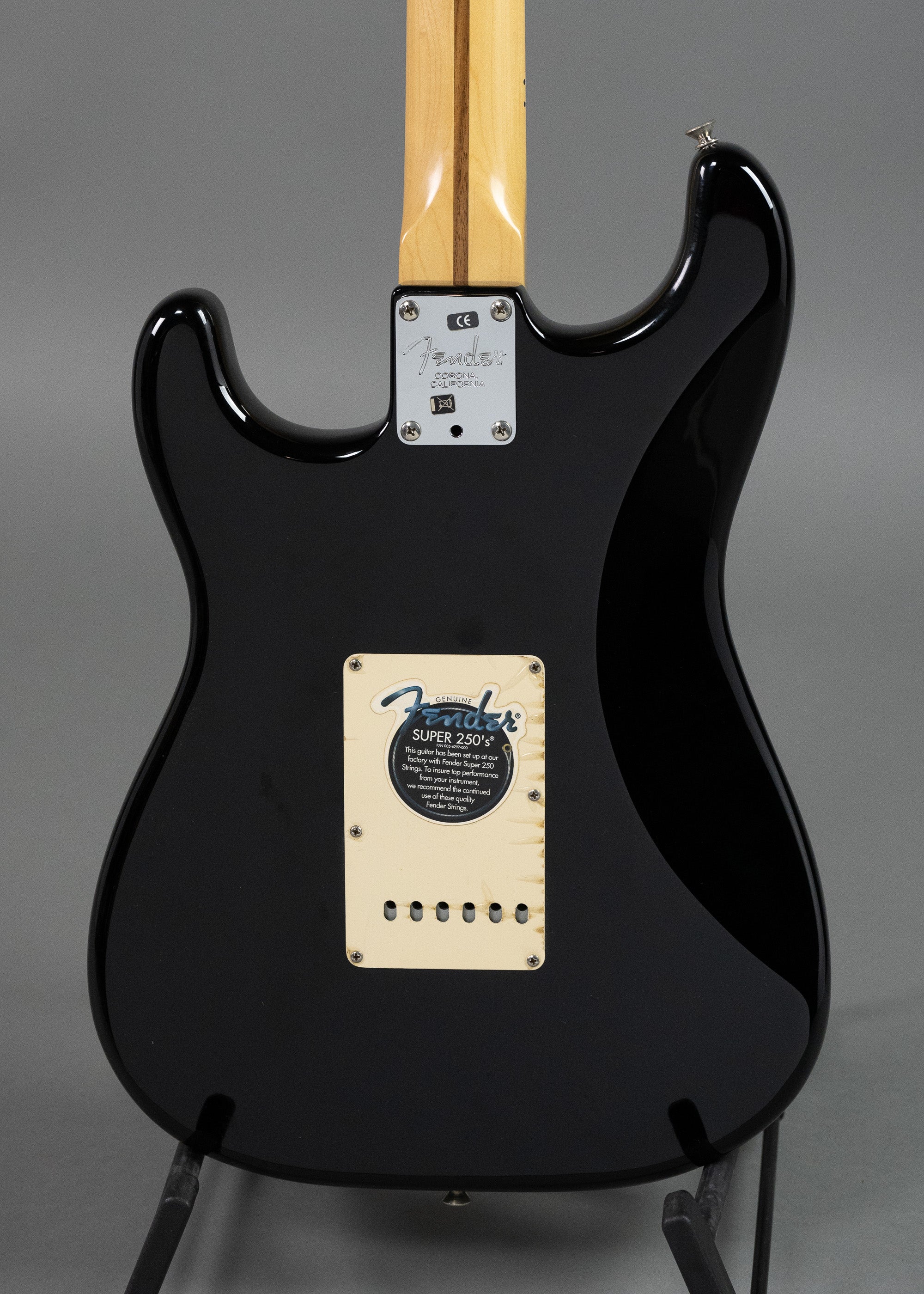 2006 Fender USA Eric Clapton Stratocaster (USA, Black, OHSC)