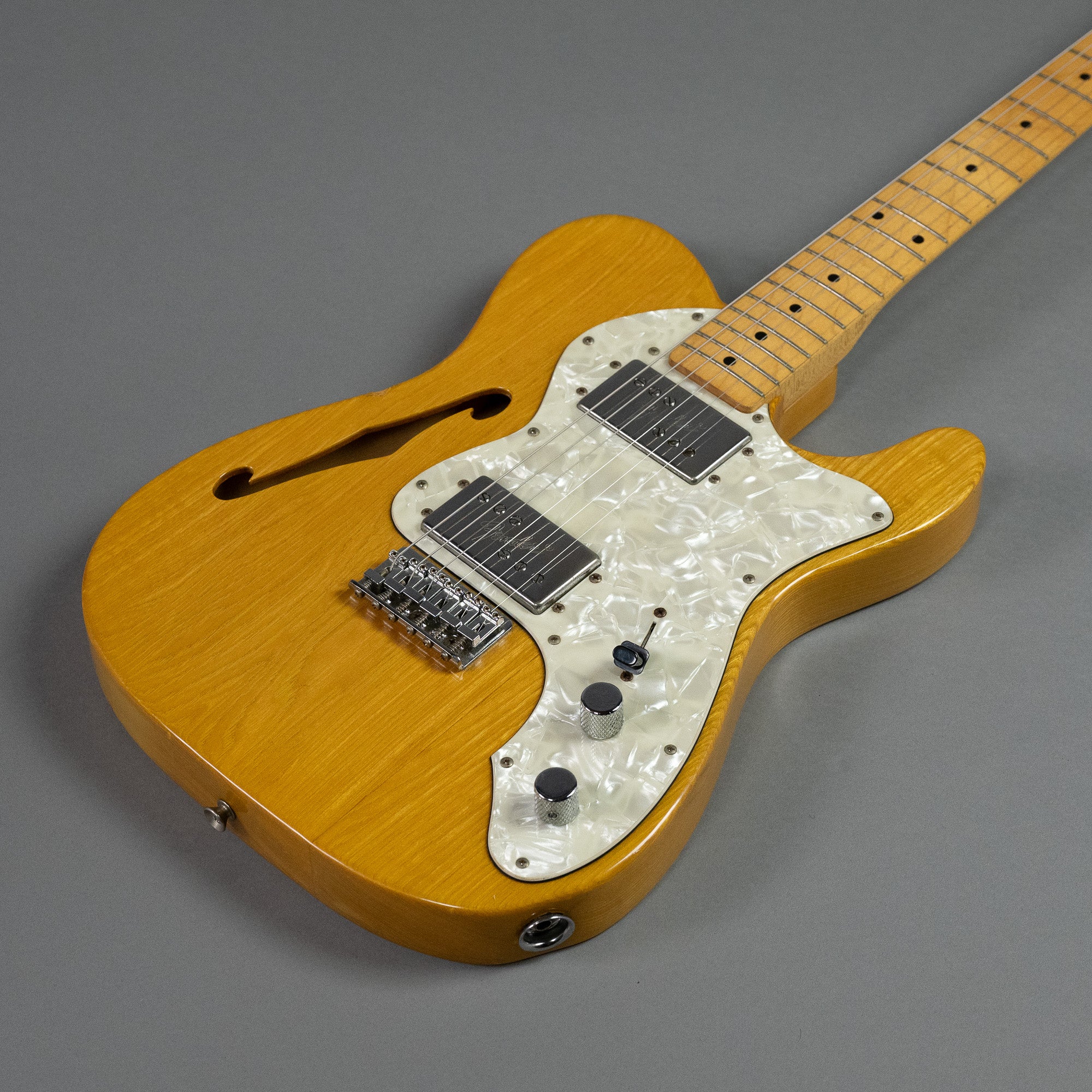 1987 Fender TL-72 Thinline Telecaster (Japan, Natural, HSC)