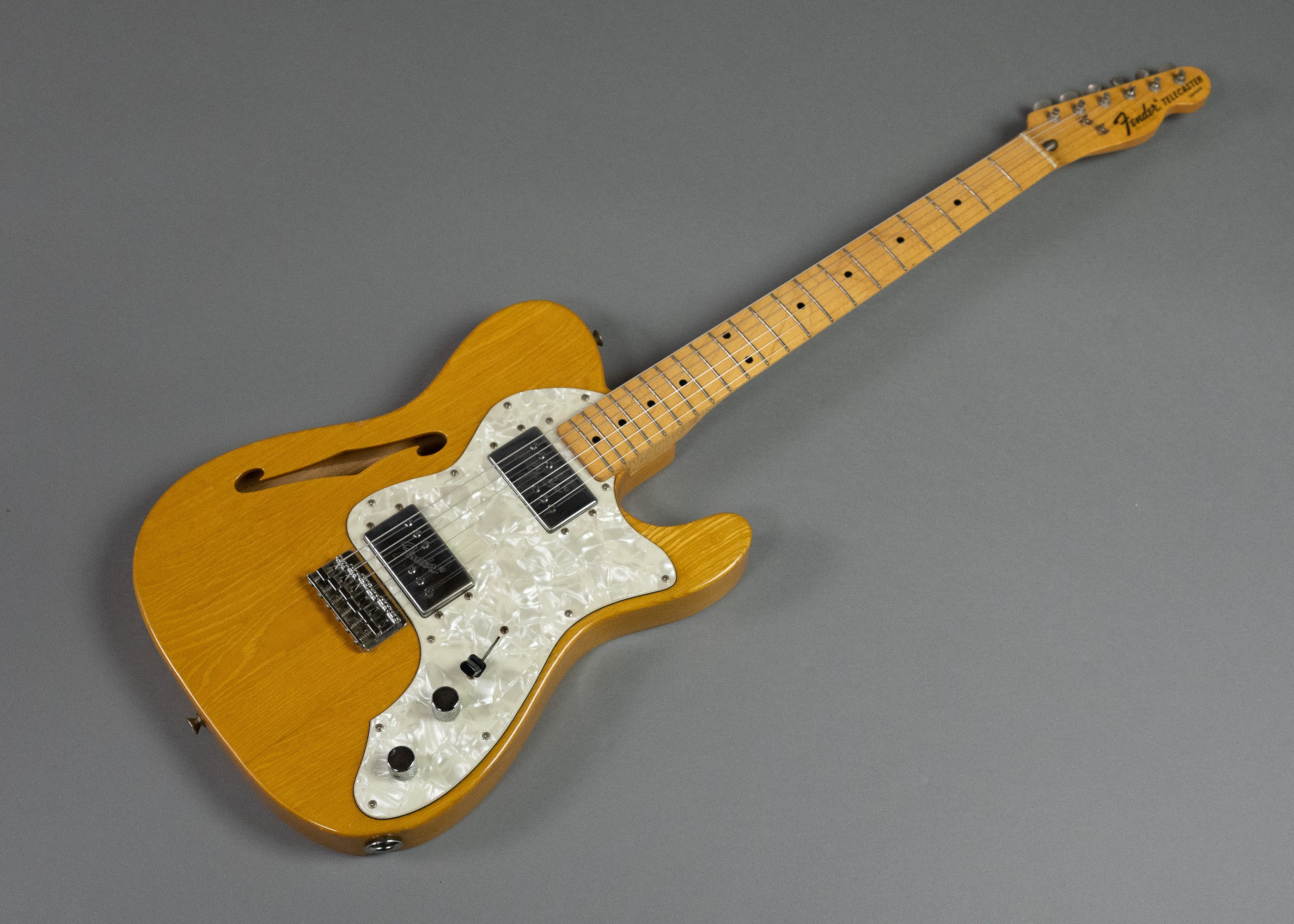 1987 Fender TL-72 Thinline Telecaster (Japan, Natural, HSC)