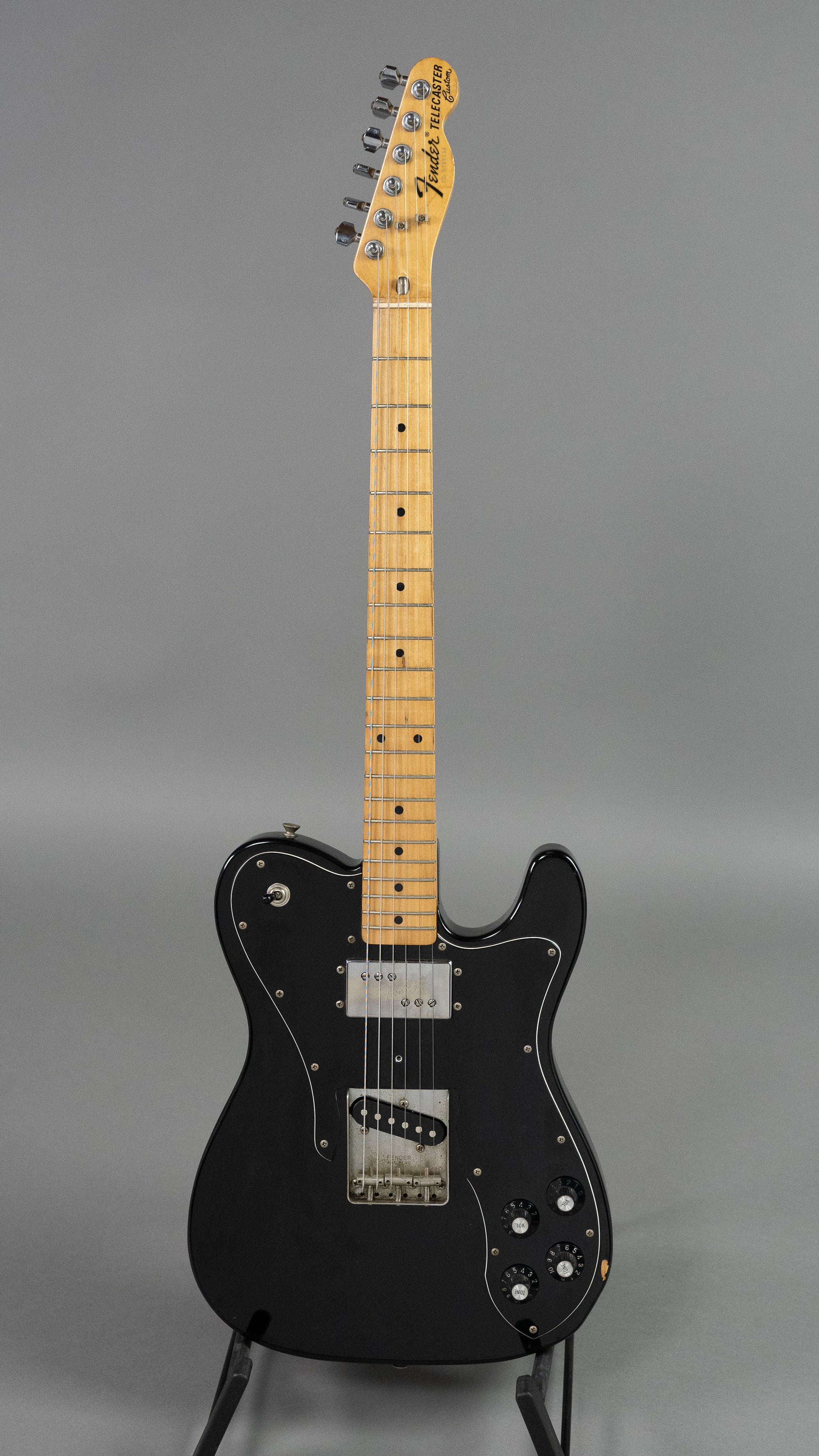 1987 Fender Telecaster Custom (Japan, Black, HSC)