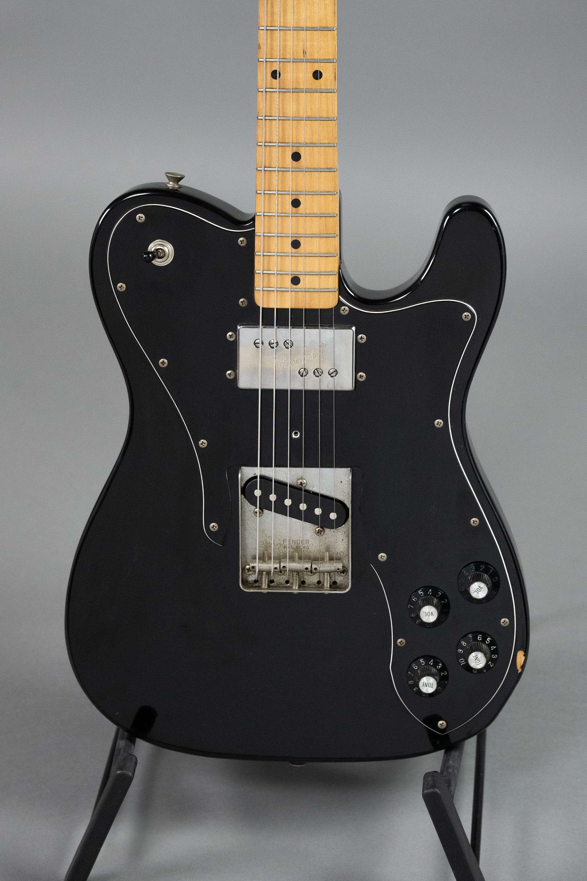 1987 Fender Telecaster Custom (Japan, Black, HSC)