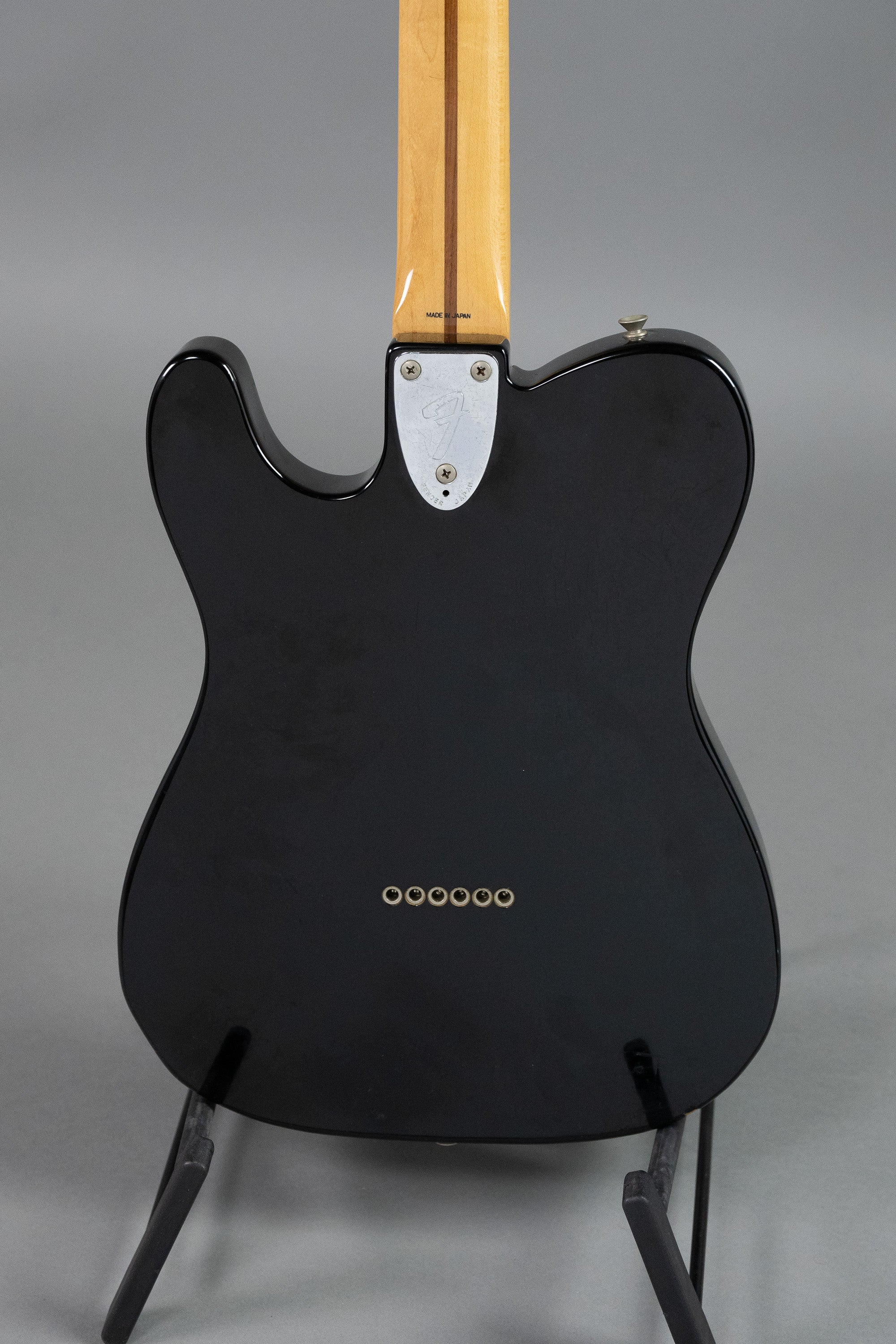 ※ロック【1986-1987】Fender Telecaster ブラック 1987 Fender Telecaster Custom (Japan, Black, HSC)