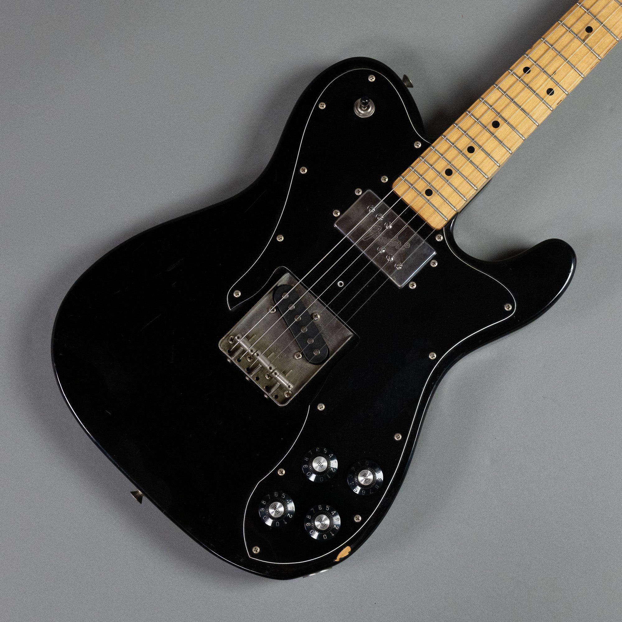 1987 Fender Telecaster Custom (Japan, Black, HSC)