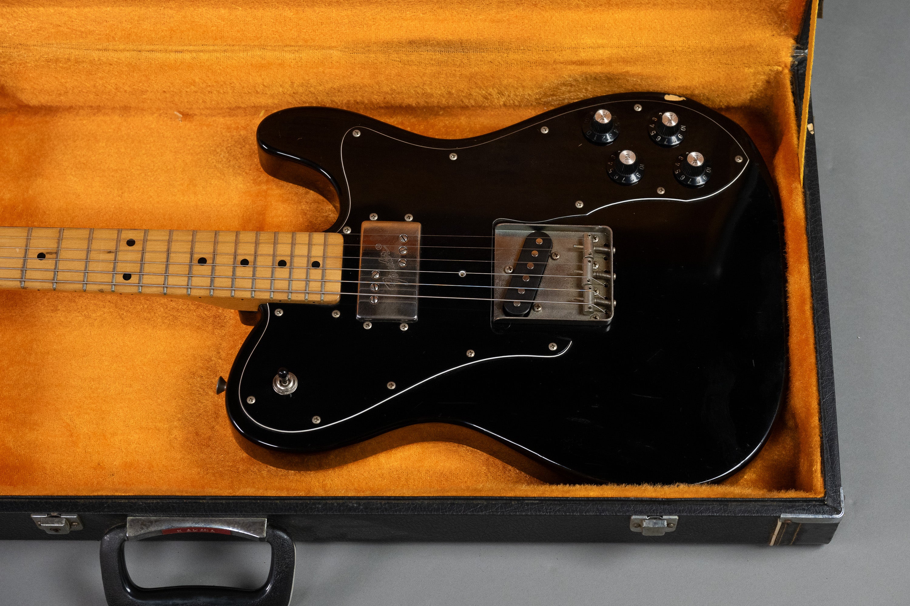 1987 Fender Telecaster Custom (Japan, Black, HSC)