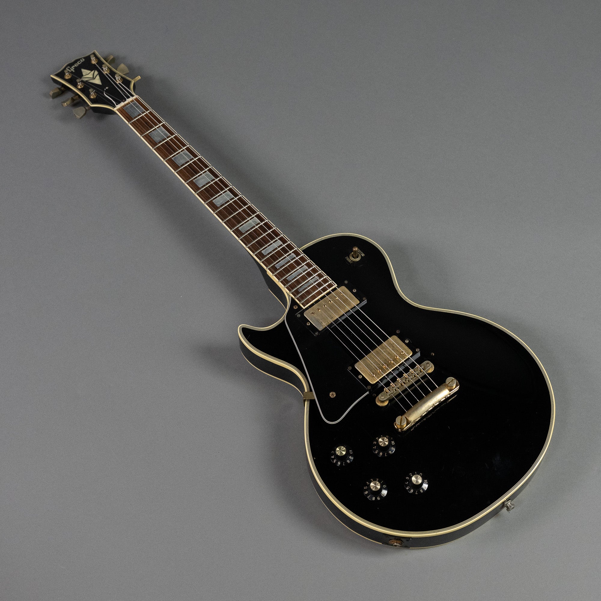 1984 Greco EG-500 LP Custom (Japan, Ebony, Left Handed)