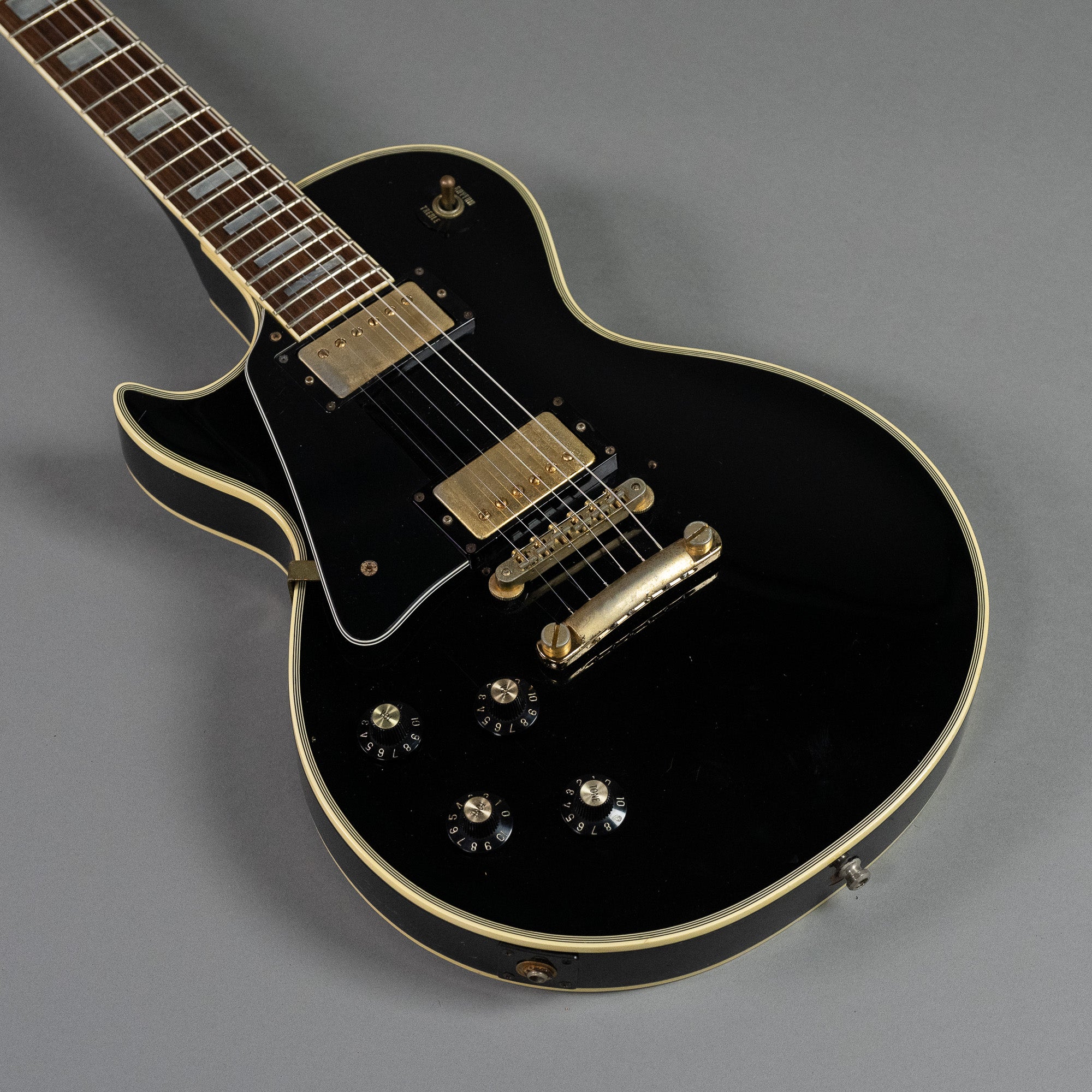 1984 Greco EG-500 LP Custom (Japan, Ebony, Left Handed)