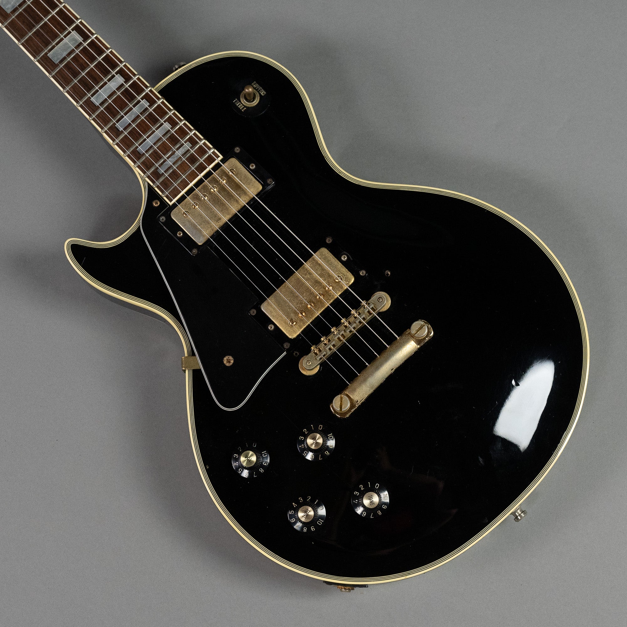 1984 Greco EG-500 LP Custom (Japan, Ebony, Left Handed)