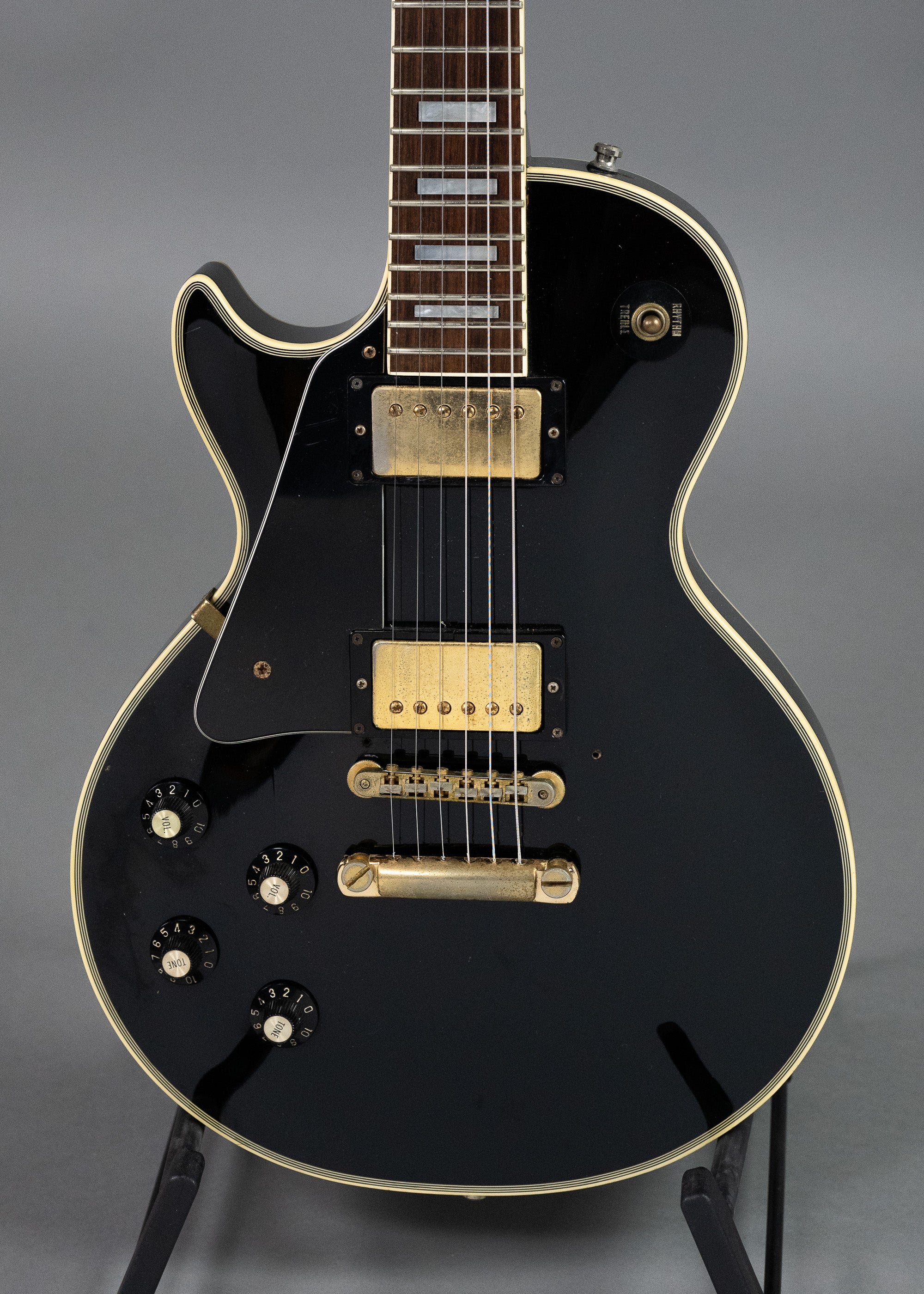 1984 Greco EG-500 LP Custom (Japan, Ebony, Left Handed)