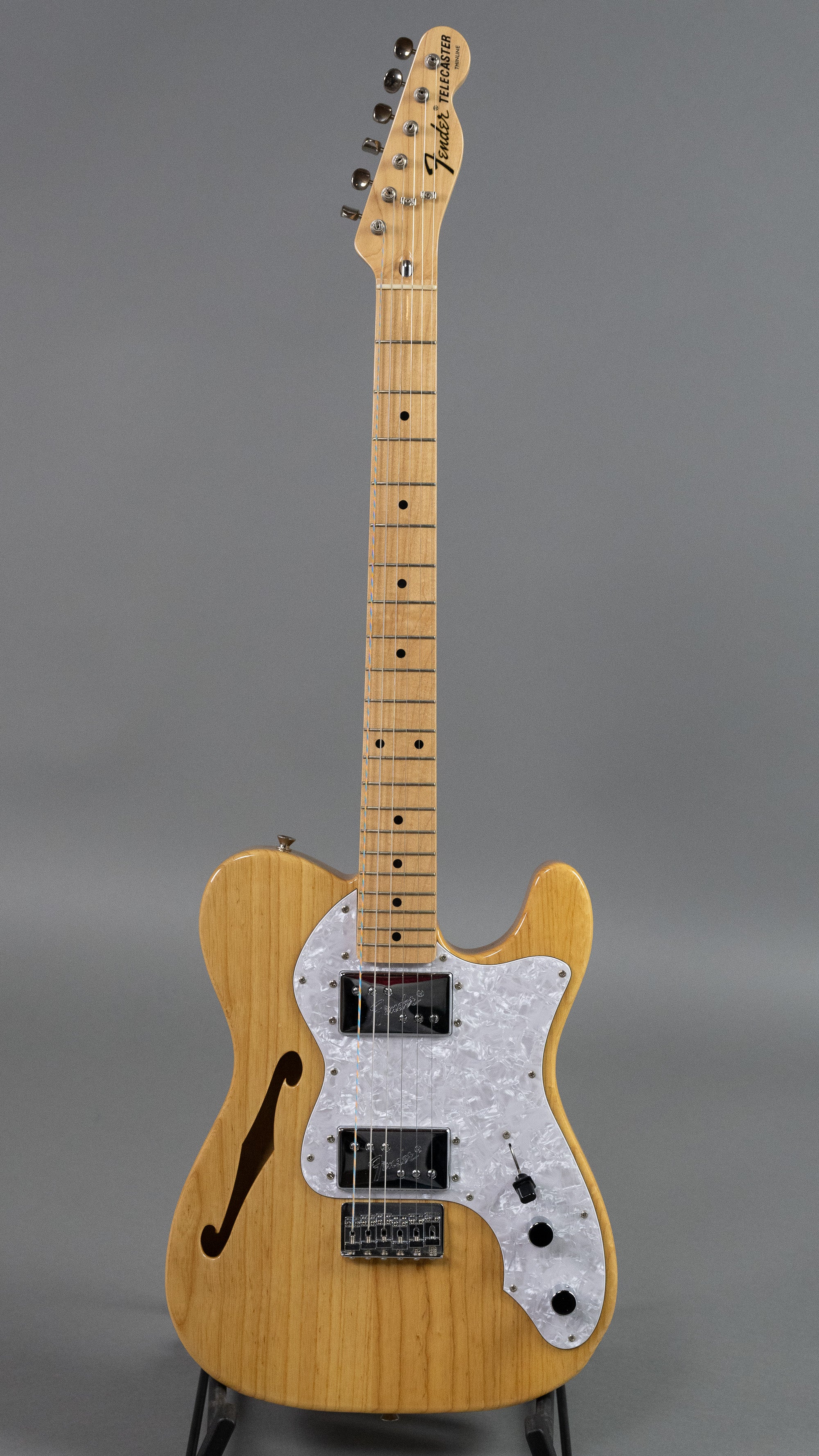 2012 Fender TL-72 Thinline Telecaster (Japan, Natural)