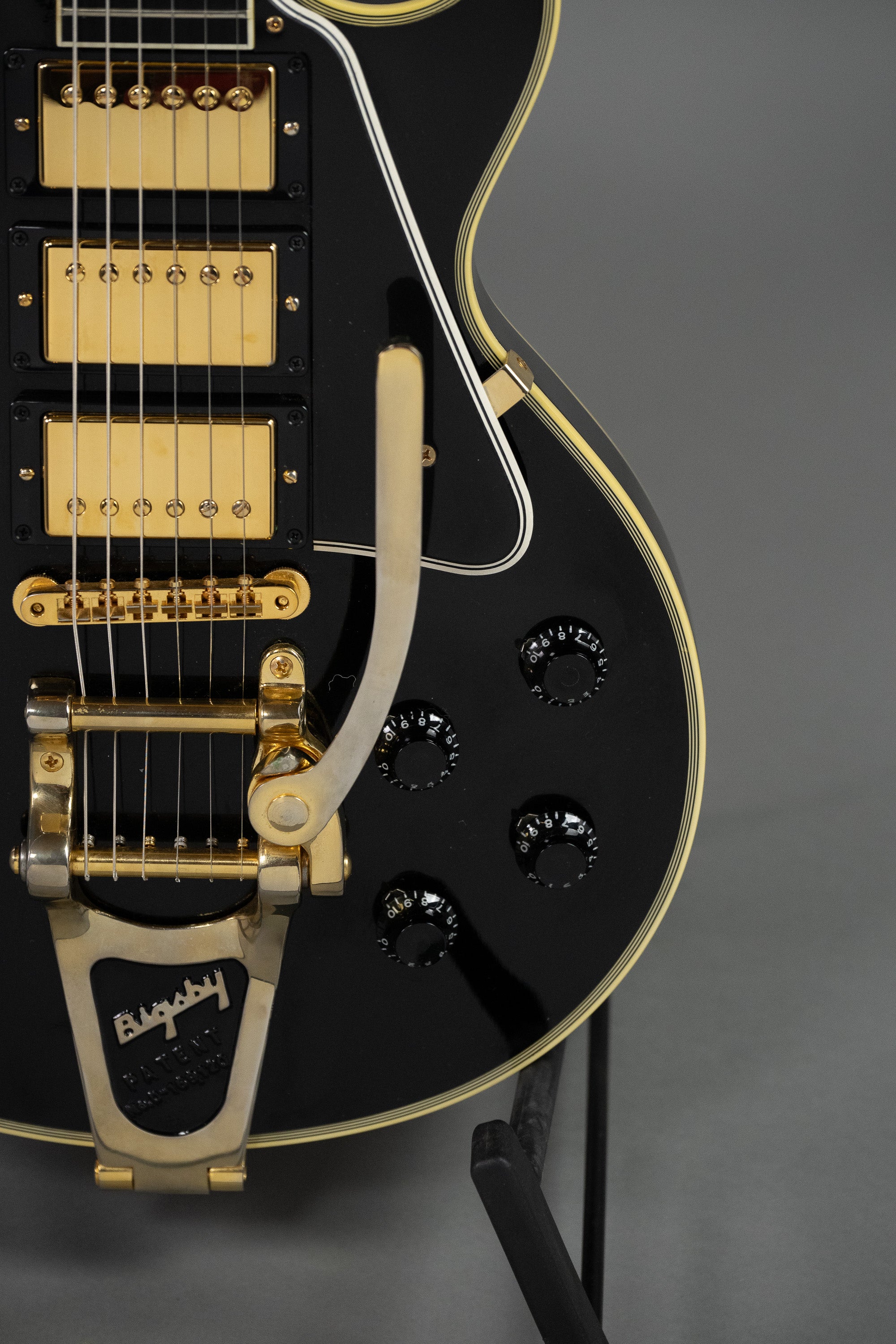 2008 Gibson '57 Custom Shop Les Paul Custom (USA, Black, OHSC)