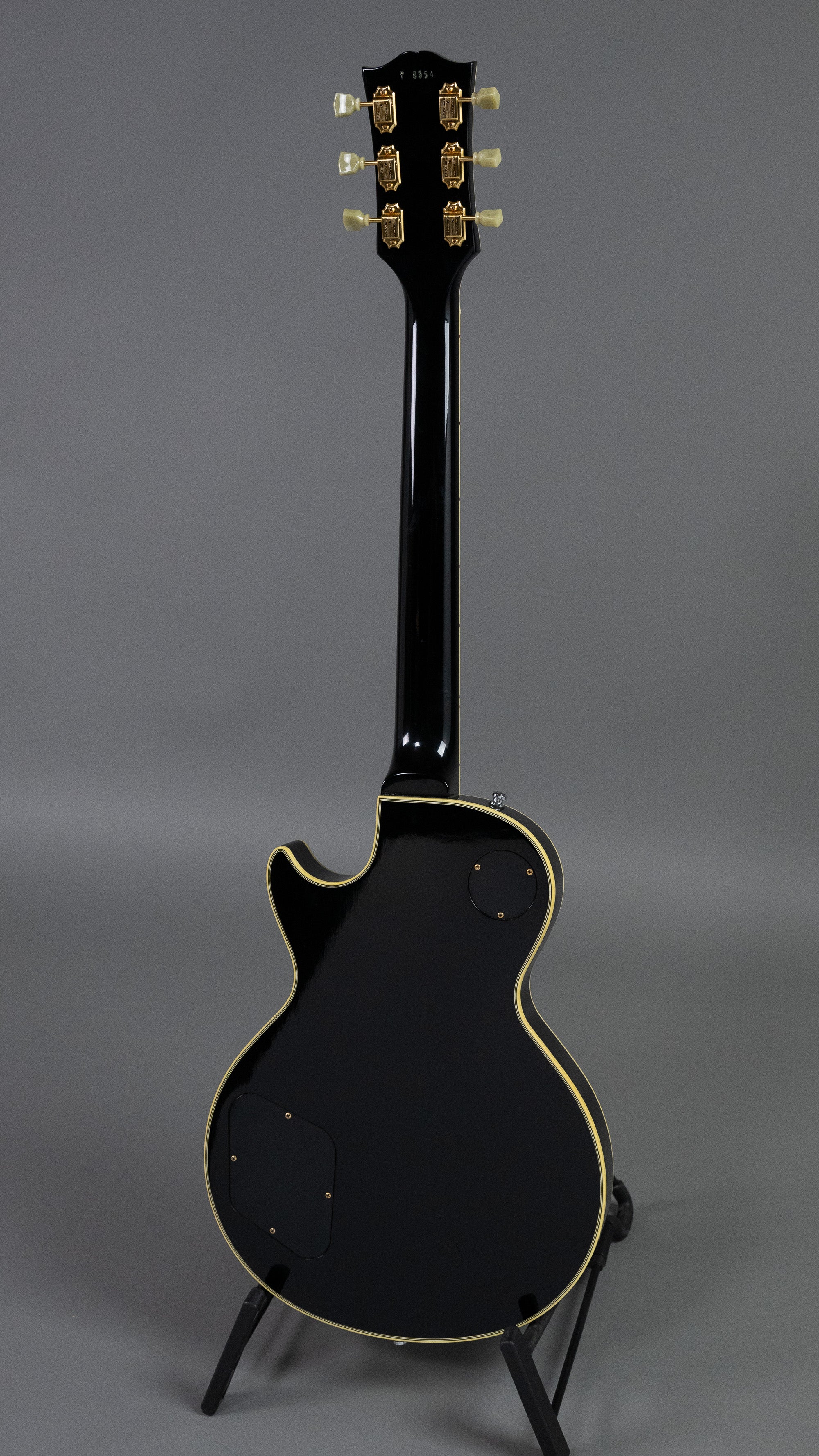 2008 Gibson '57 Custom Shop Les Paul Custom (USA, Black, OHSC)