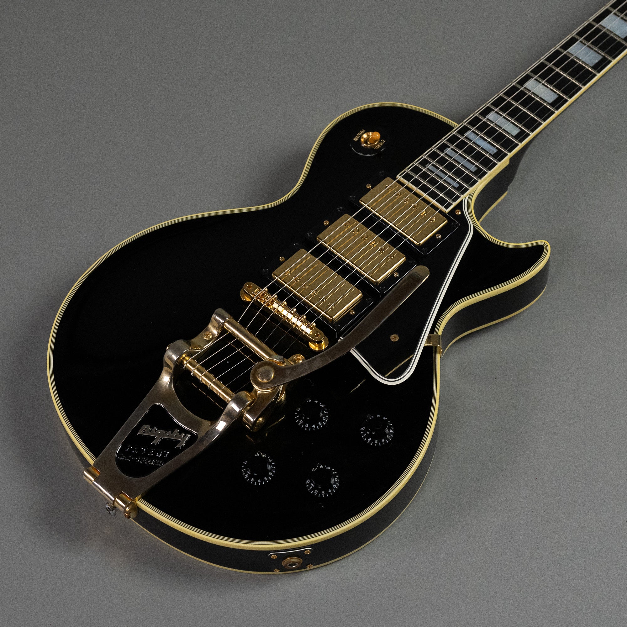 2008 Gibson '57 Custom Shop Les Paul Custom (USA, Black, OHSC)