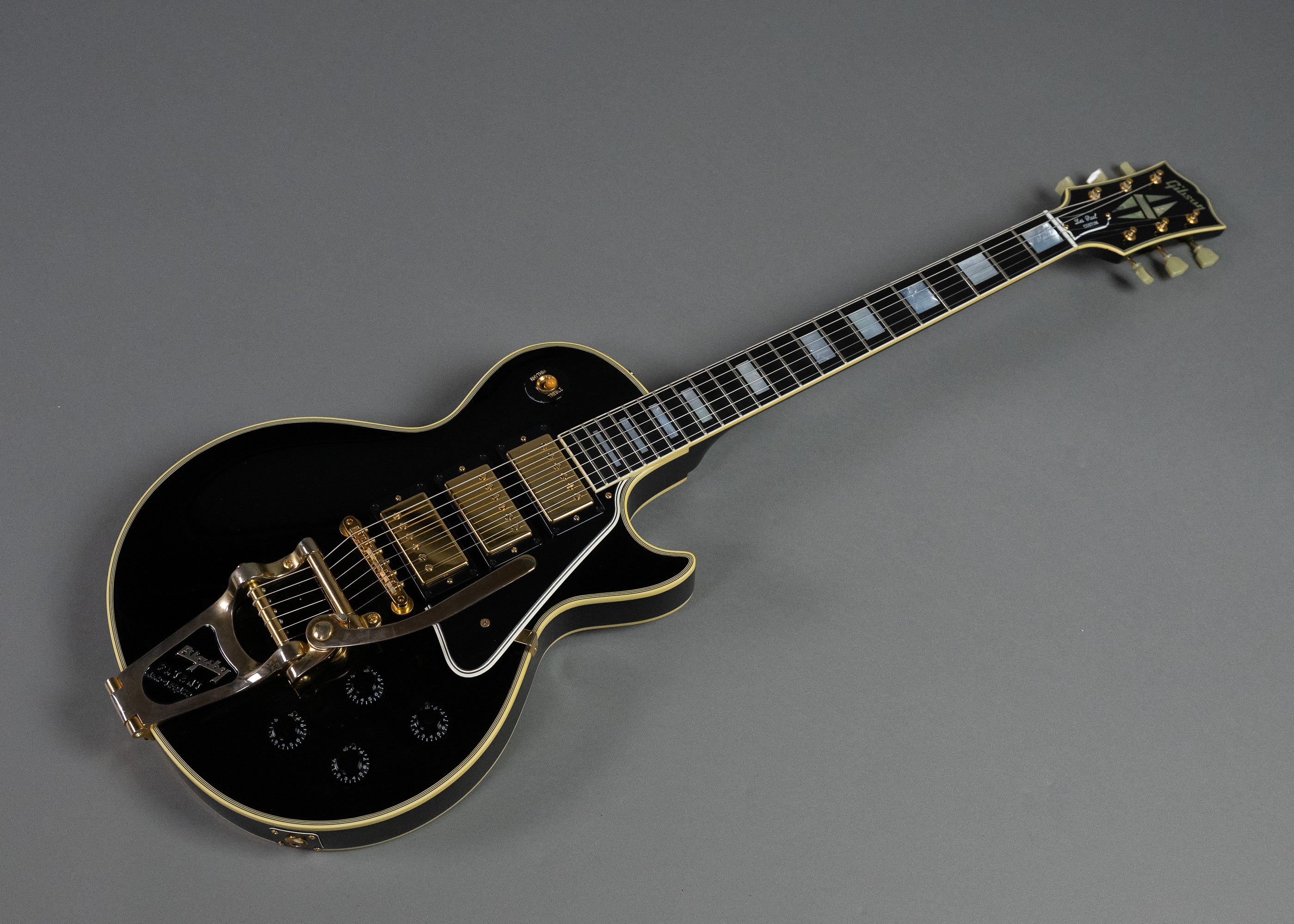 2008 Gibson '57 Custom Shop Les Paul Custom (USA, Black, OHSC)