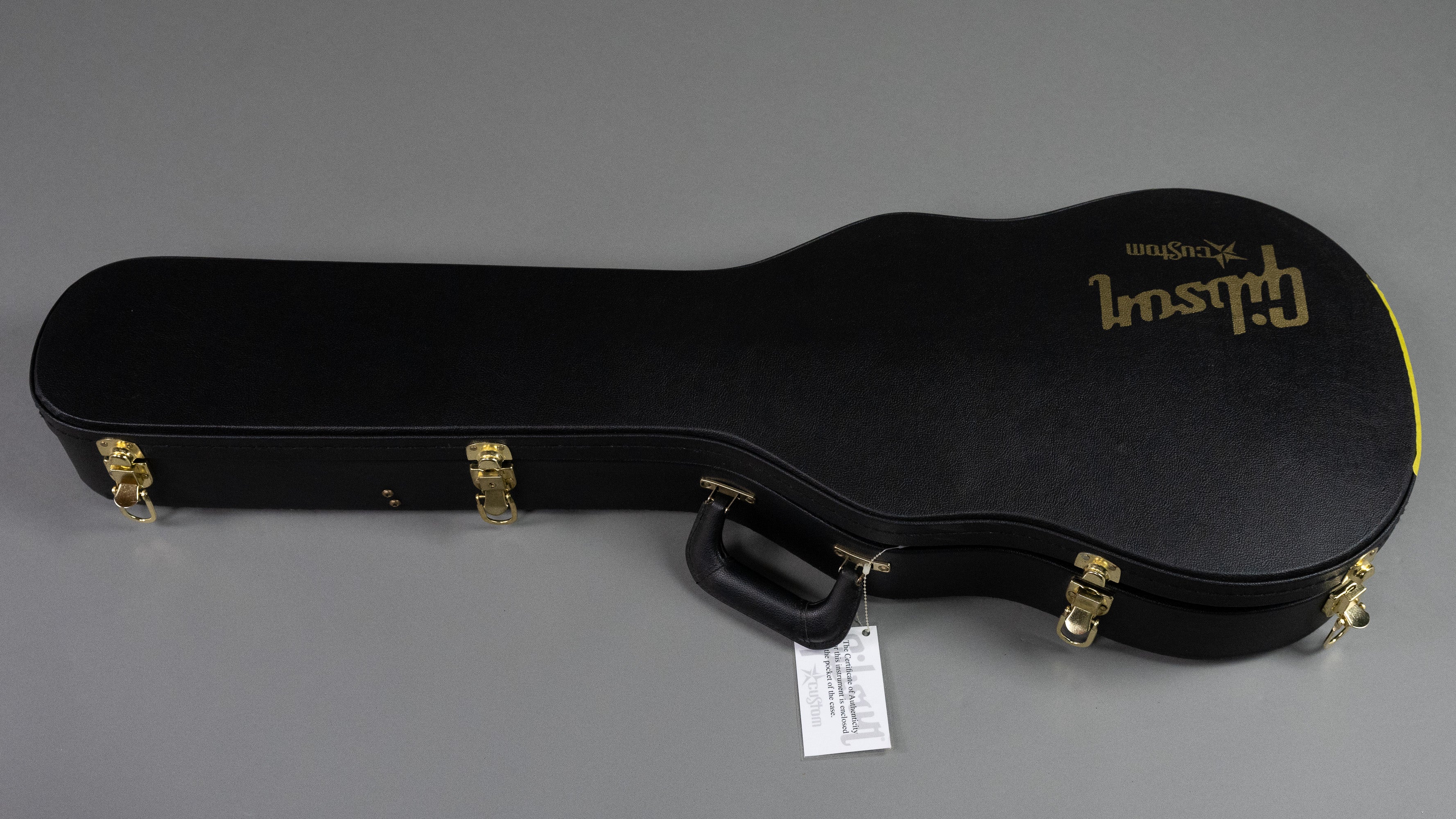 2008 Gibson '57 Custom Shop Les Paul Custom (USA, Black, OHSC)