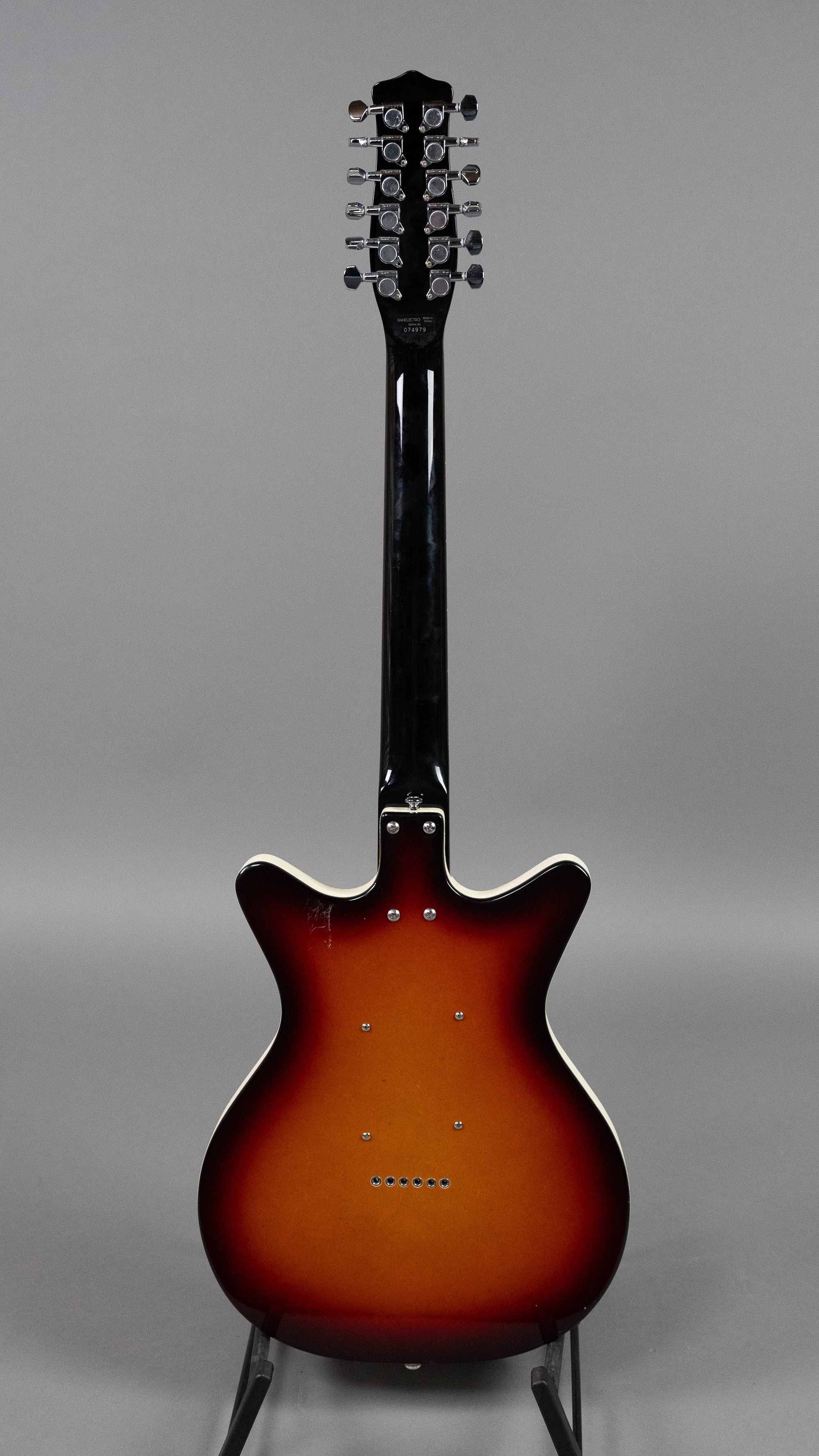 c2010s Danelectro '59 F-hole 12-String (Korea, Cherry Sunburst)