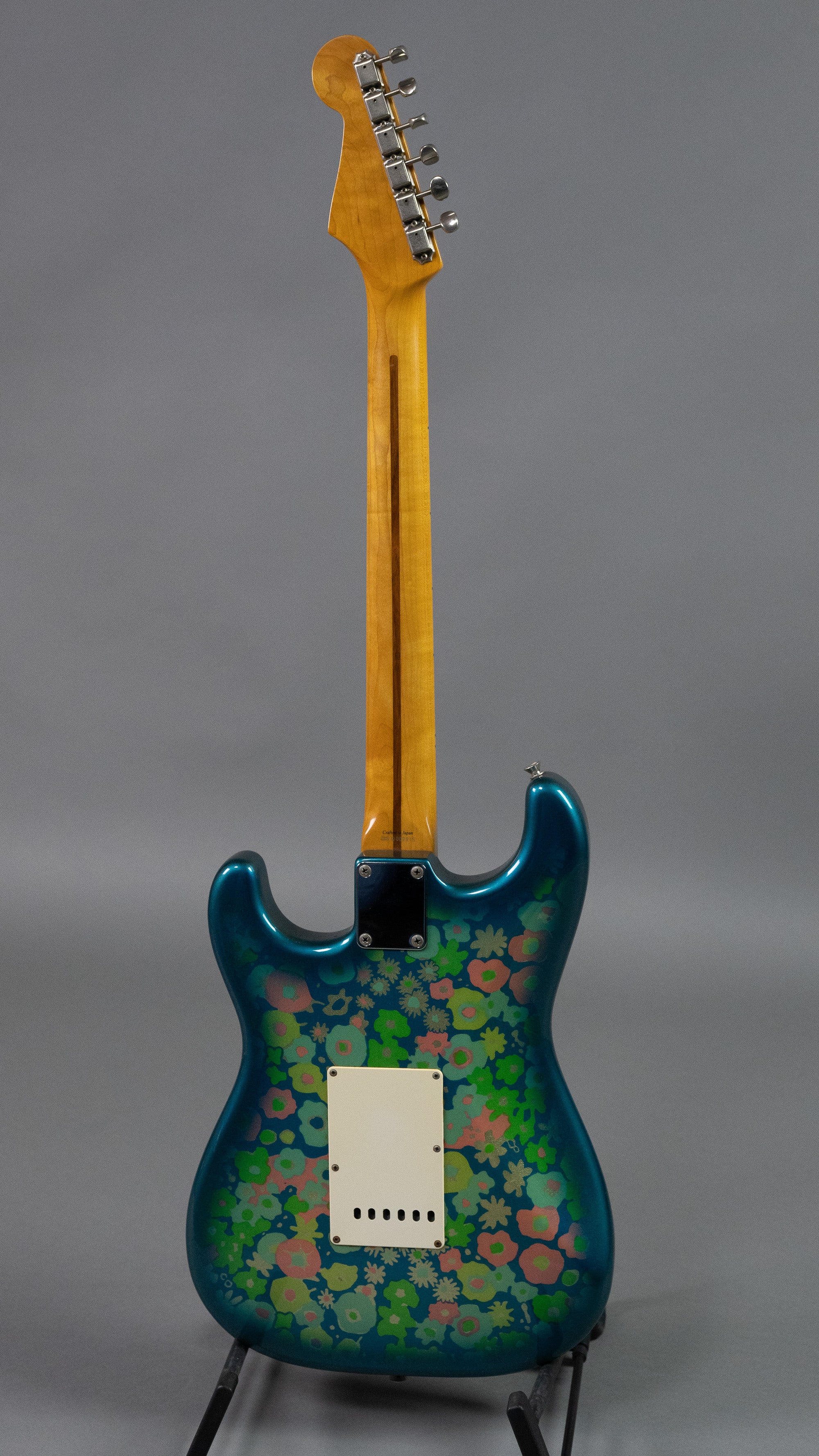 c2004 Fender 'Blue Floral' Stratocaster (Japan, Floral Blue)