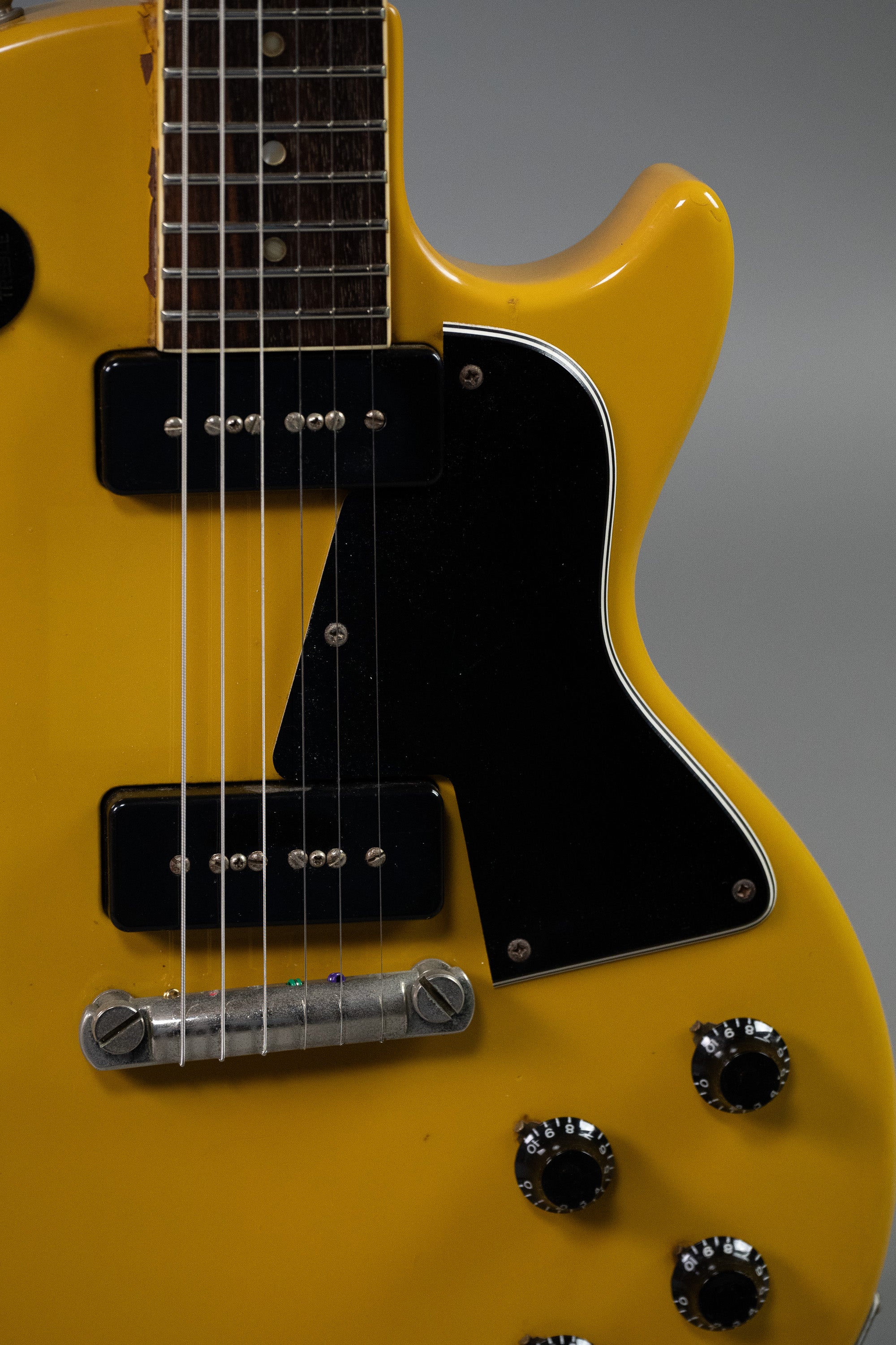 c1980s Burny Rock n Roll Version 'Les Paul Special' (Japan, TV Yellow)