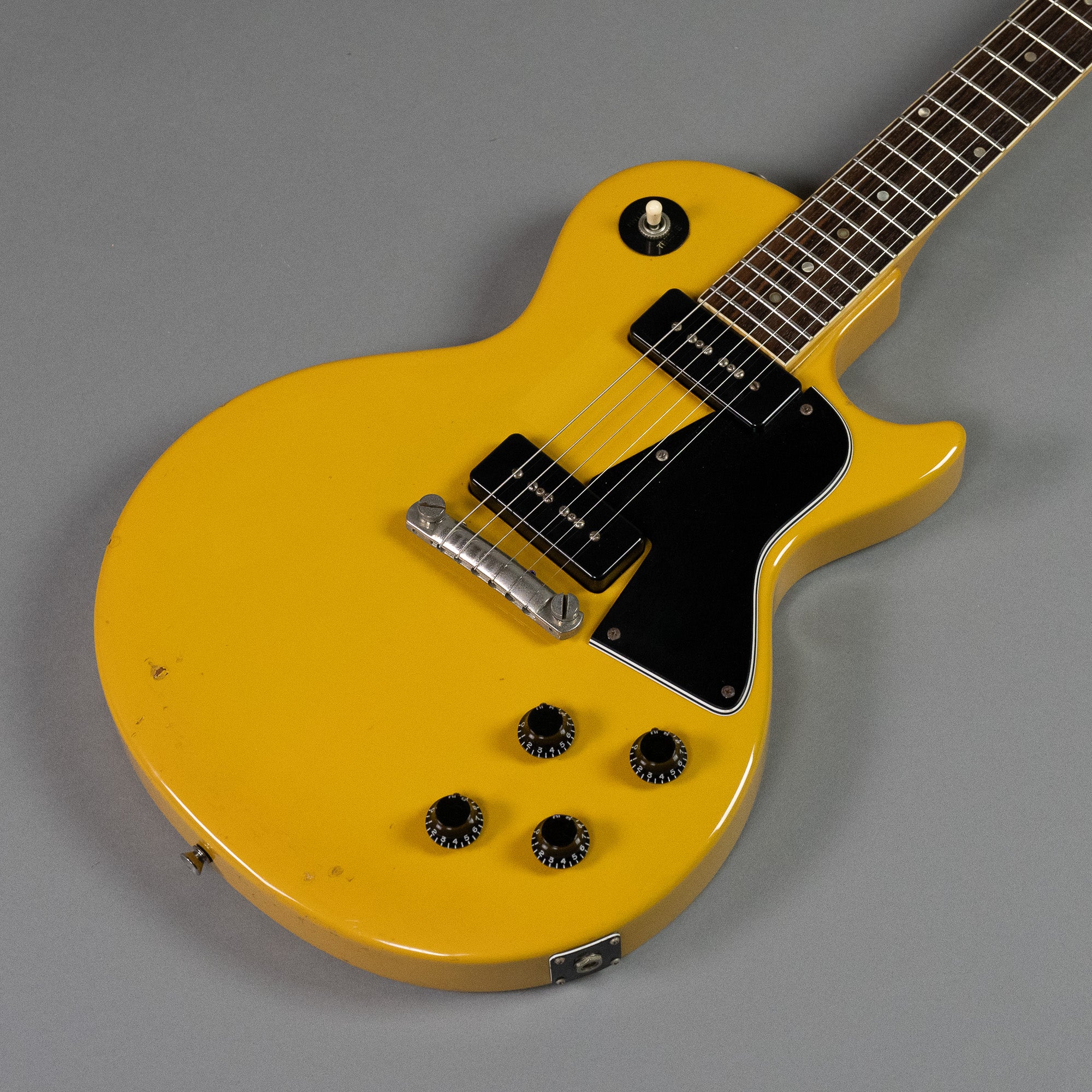 c1980s Burny Rock n Roll Version 'Les Paul Special' (Japan, TV Yellow)