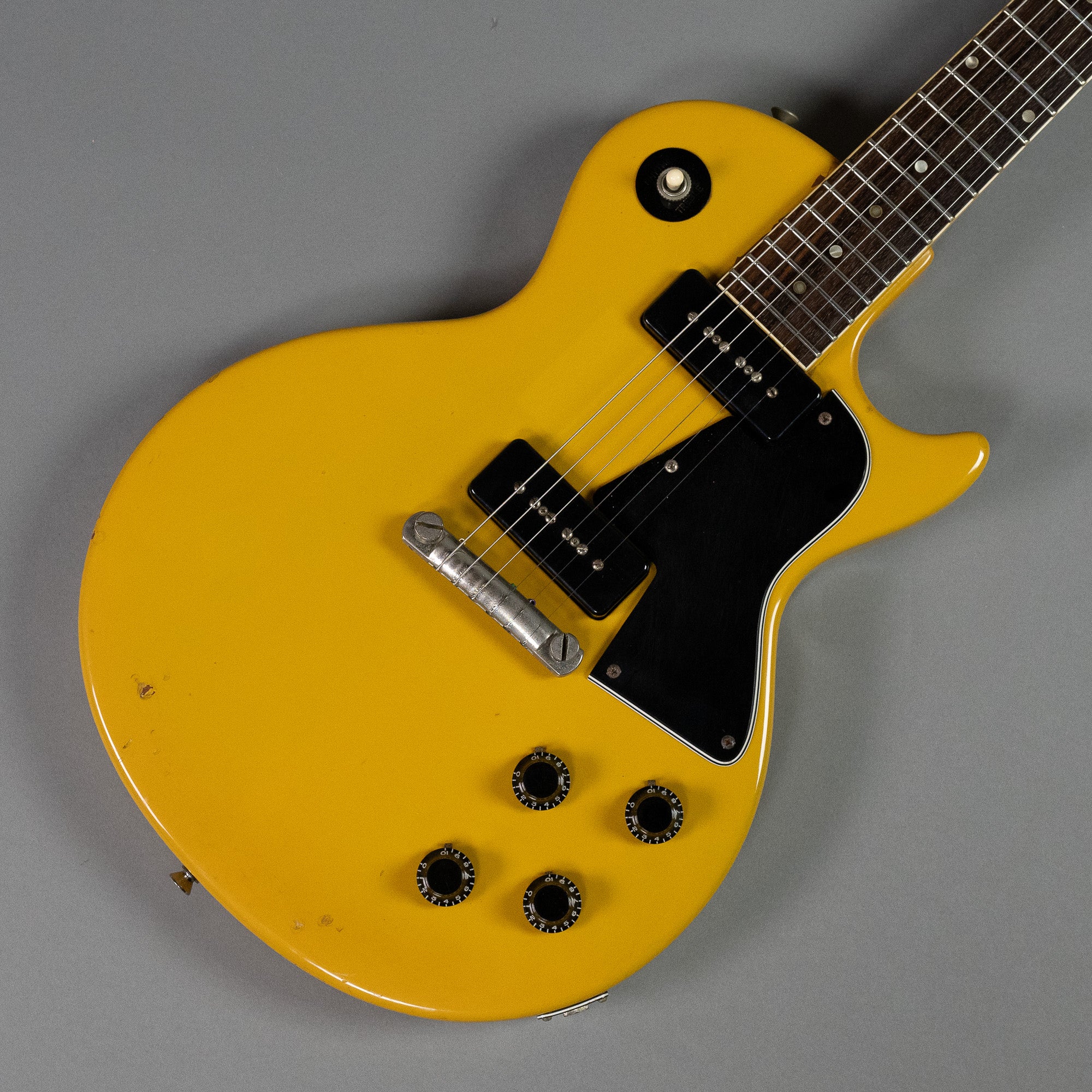 c1980s Burny Rock n Roll Version 'Les Paul Special' (Japan, TV Yellow)