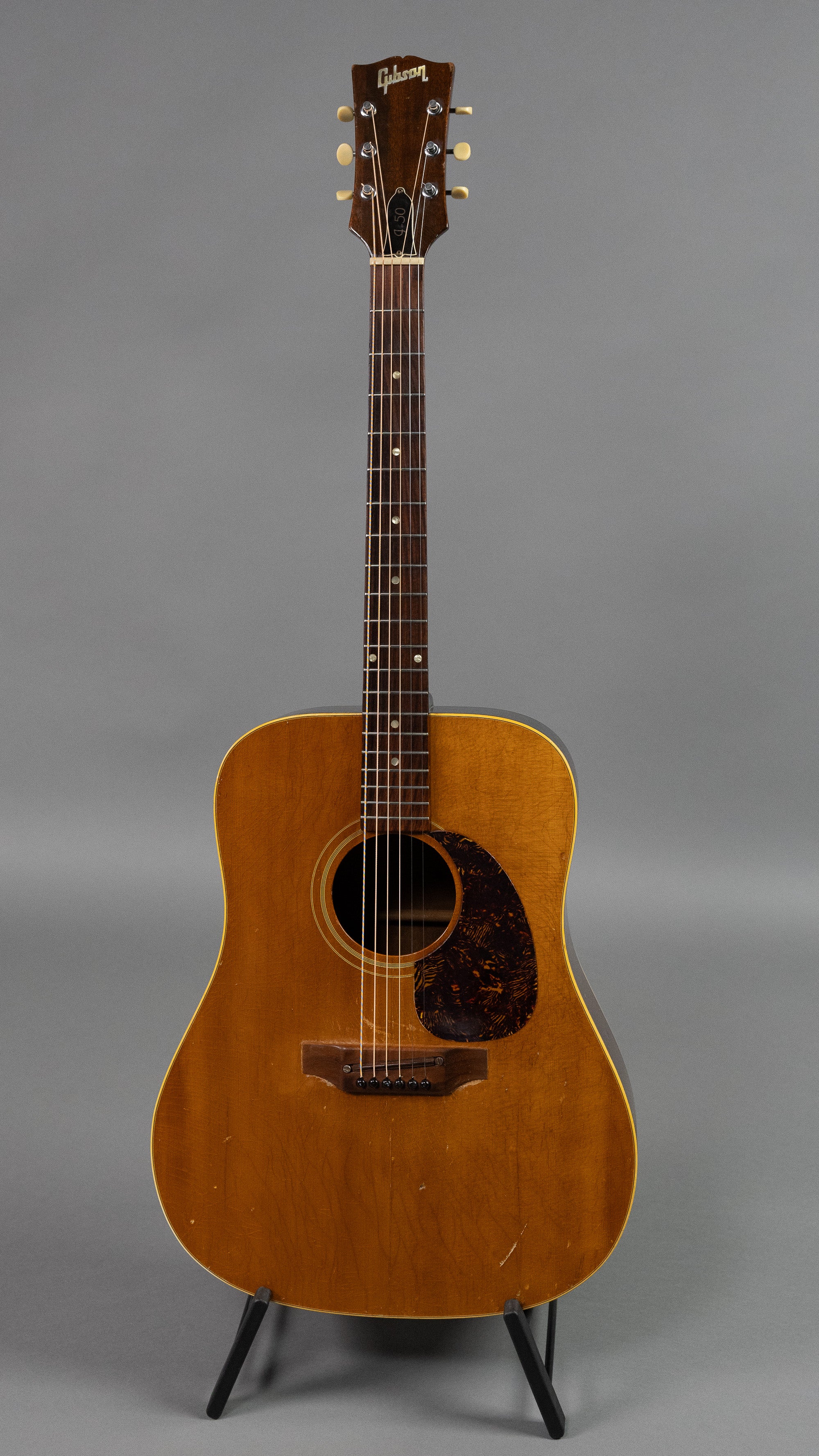 1969 Gibson J50 Dreadnought Square Shoulder (USA, Natural, HSC)