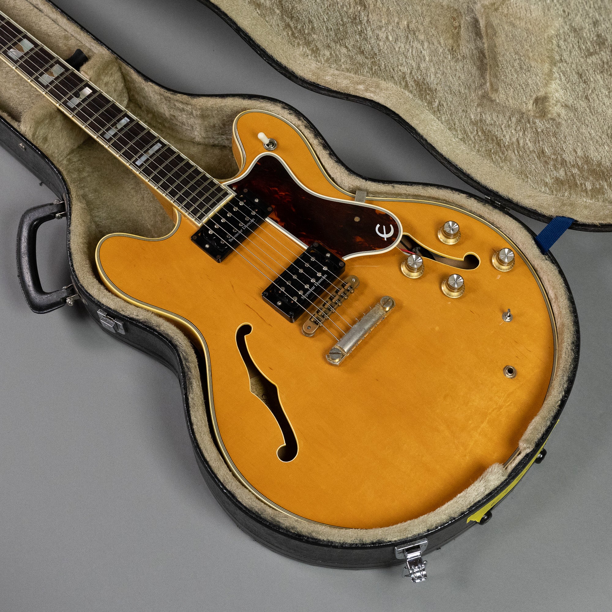 1984 Epiphone Sheraton (Japan, Natural, OHSC)