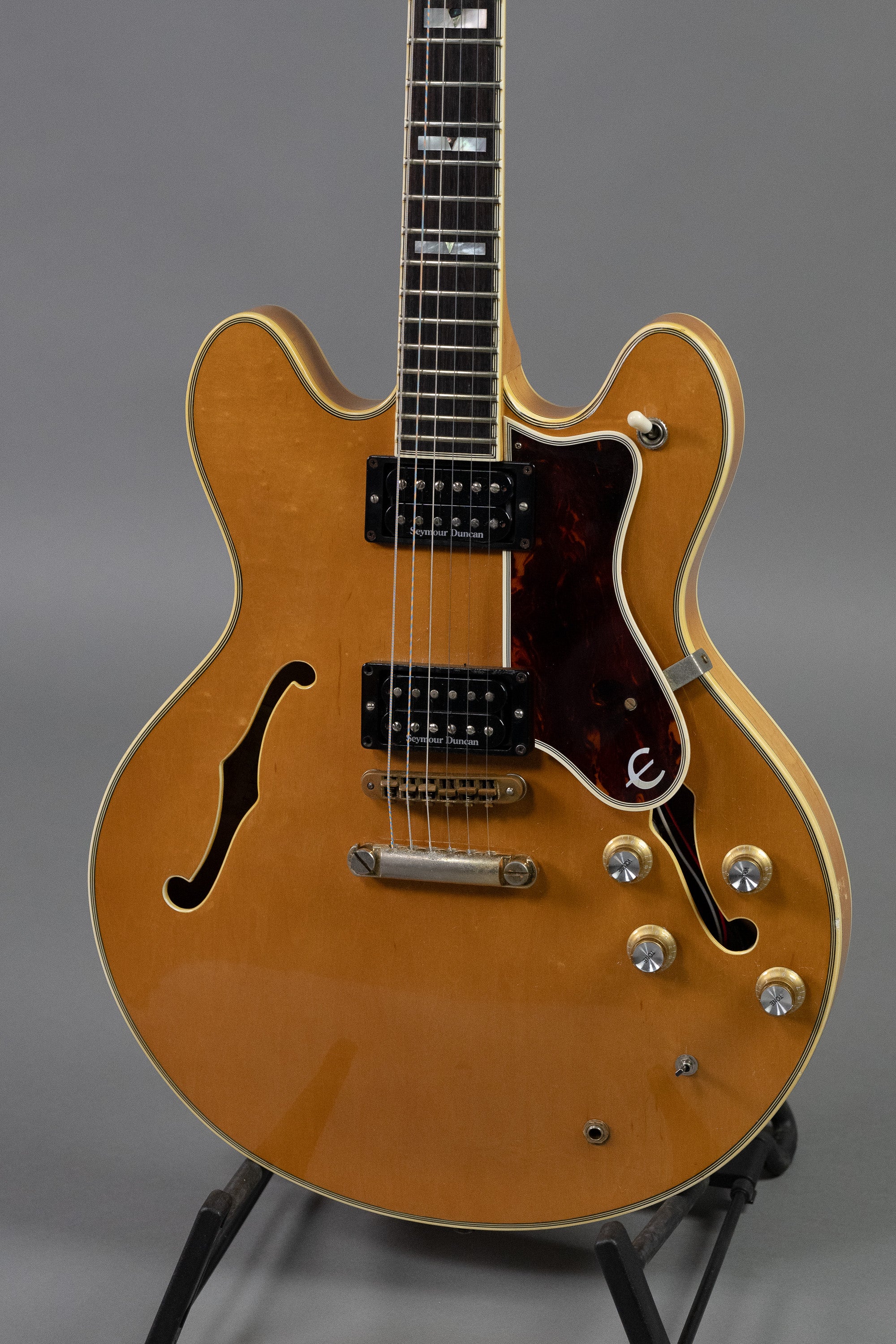 1984 Epiphone Sheraton (Japan, Natural, OHSC)