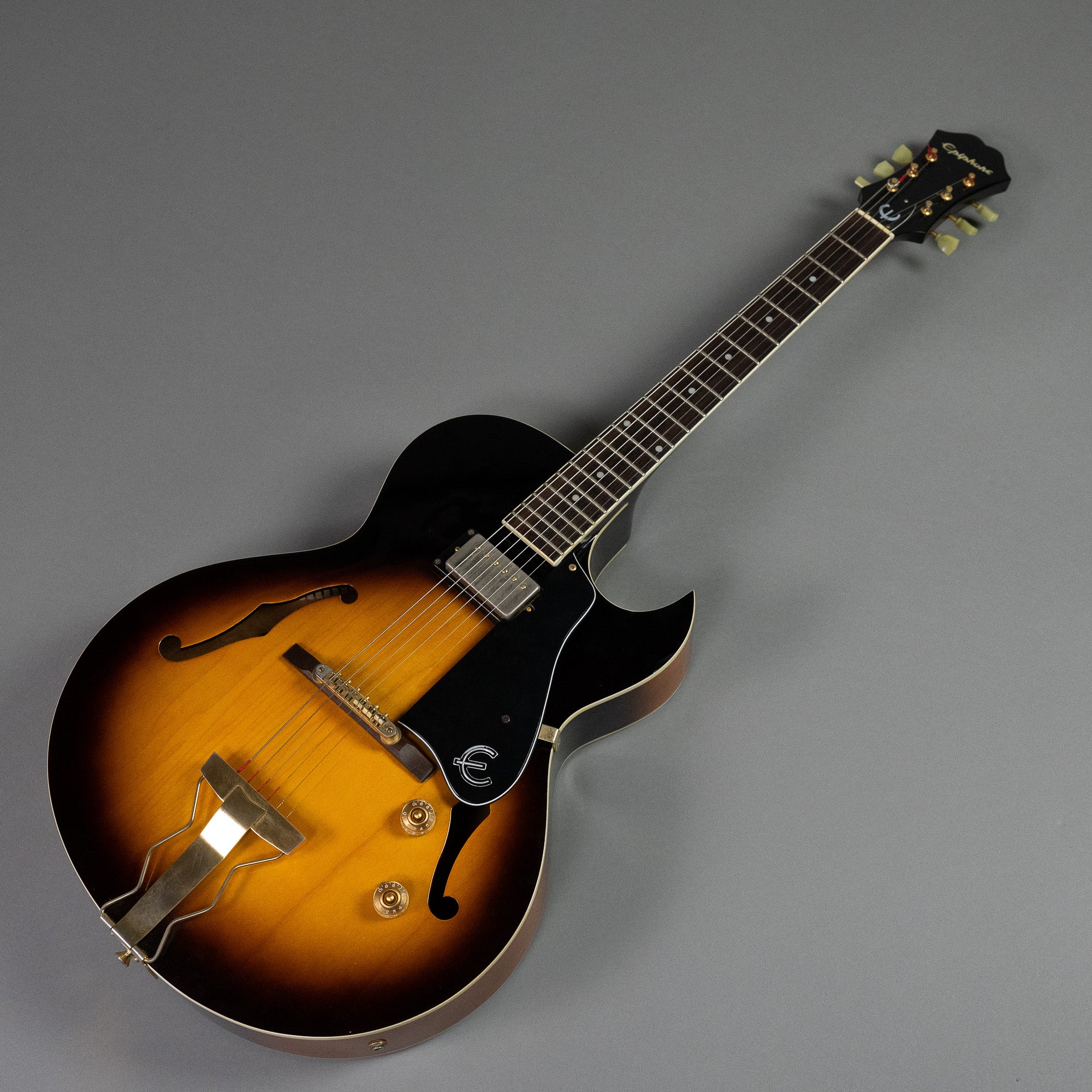 2001 Epiphone Zephyr Regent (Korea, Sunburst, OHSC)