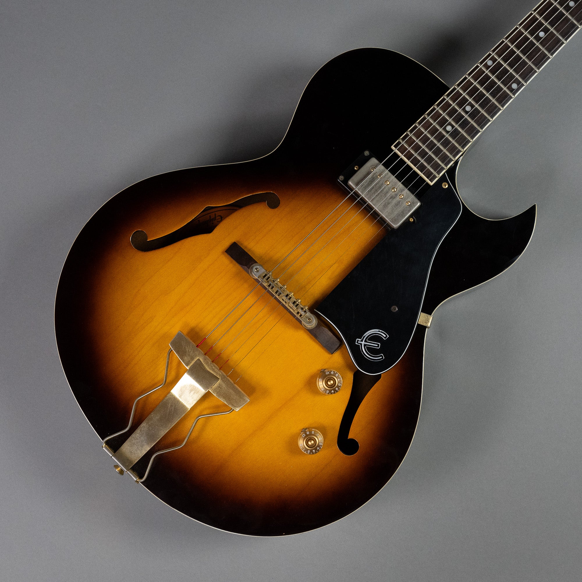 2001 Epiphone Zephyr Regent (Korea, Sunburst, OHSC)