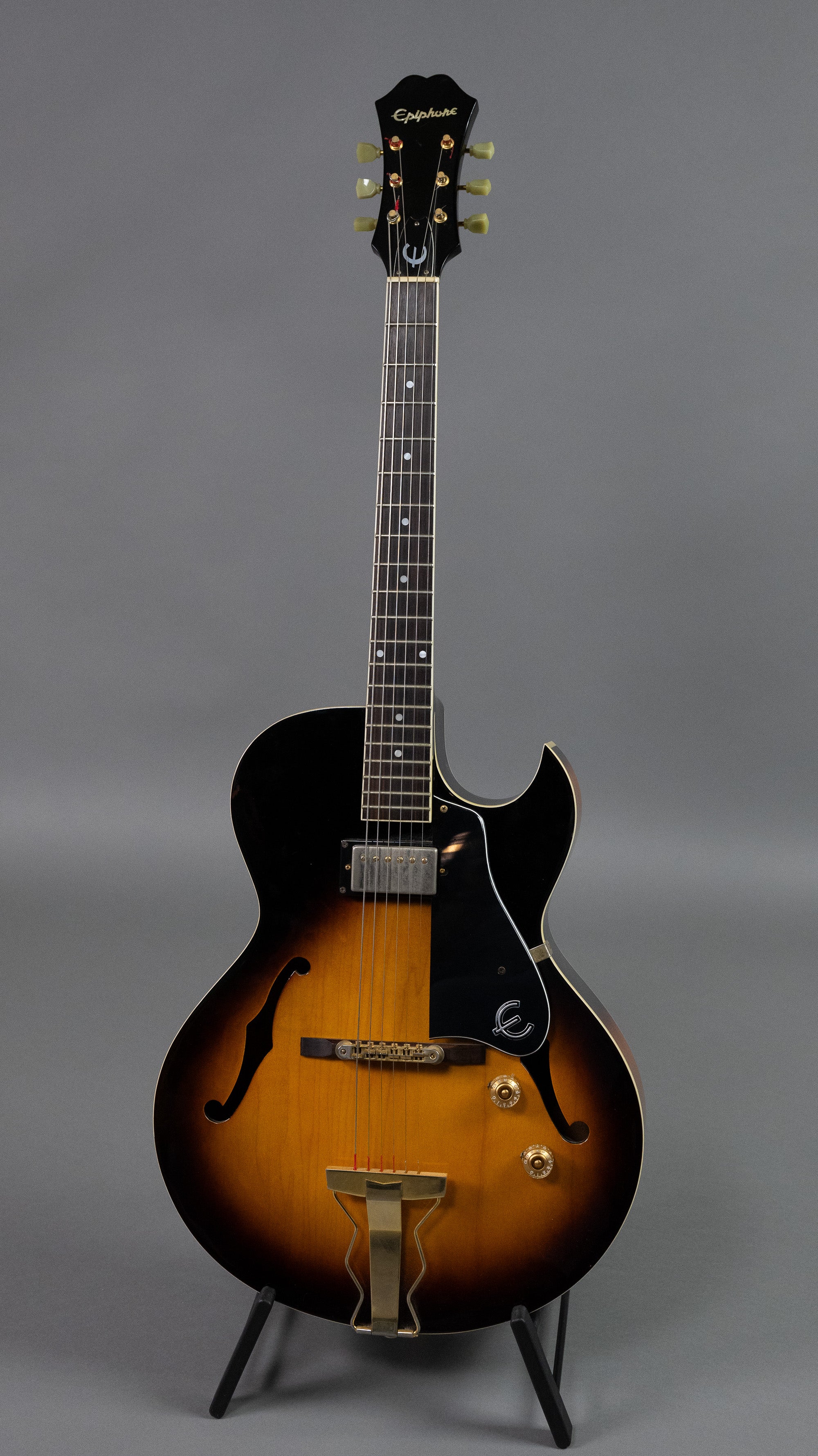 2001 Epiphone Zephyr Regent (Korea, Sunburst, OHSC)