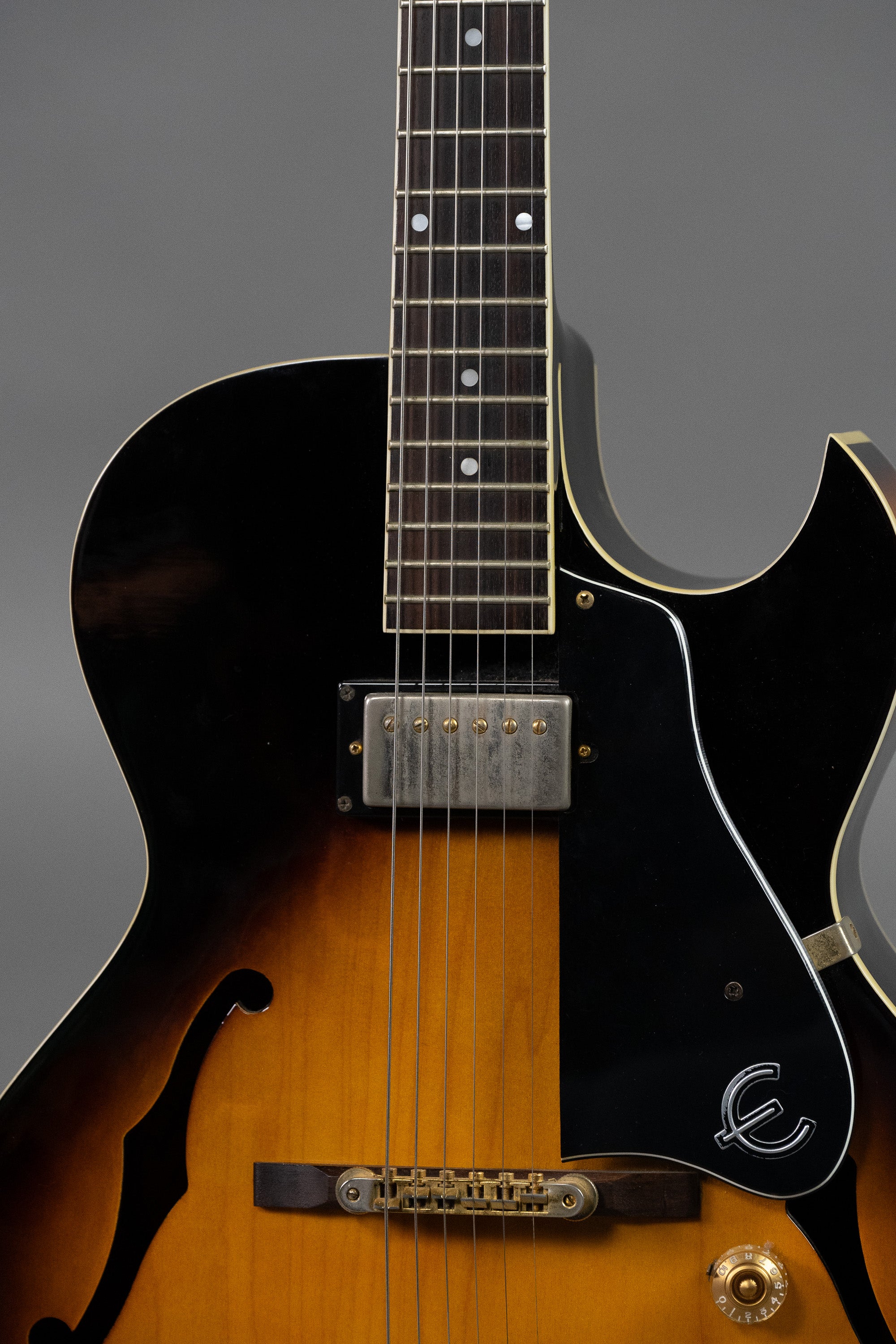 2001 Epiphone Zephyr Regent (Korea, Sunburst, OHSC)