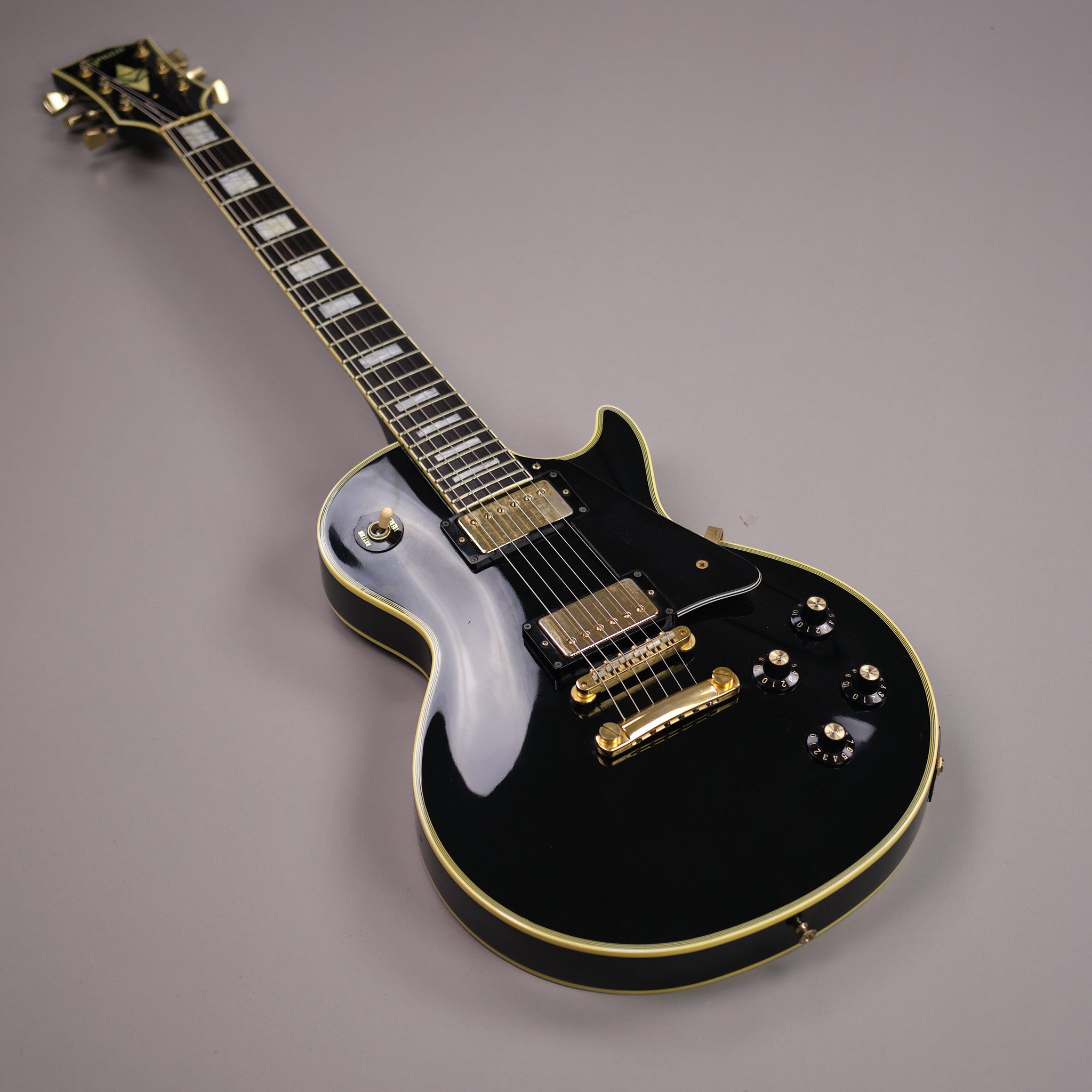 1984 Greco EG-500 Les Paul Custom (Japan, Black)