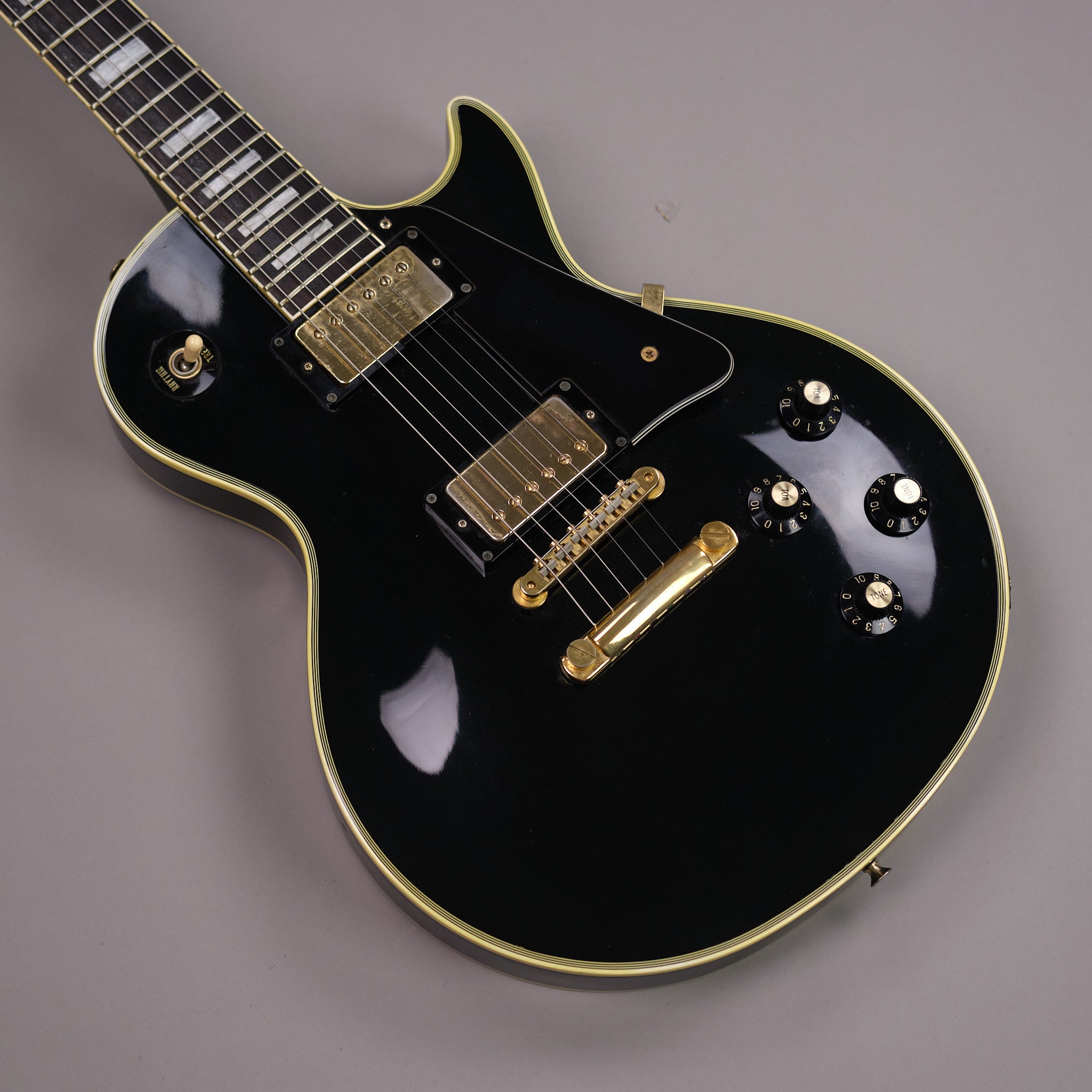 1984 Greco EG-500 Les Paul Custom (Japan, Black)