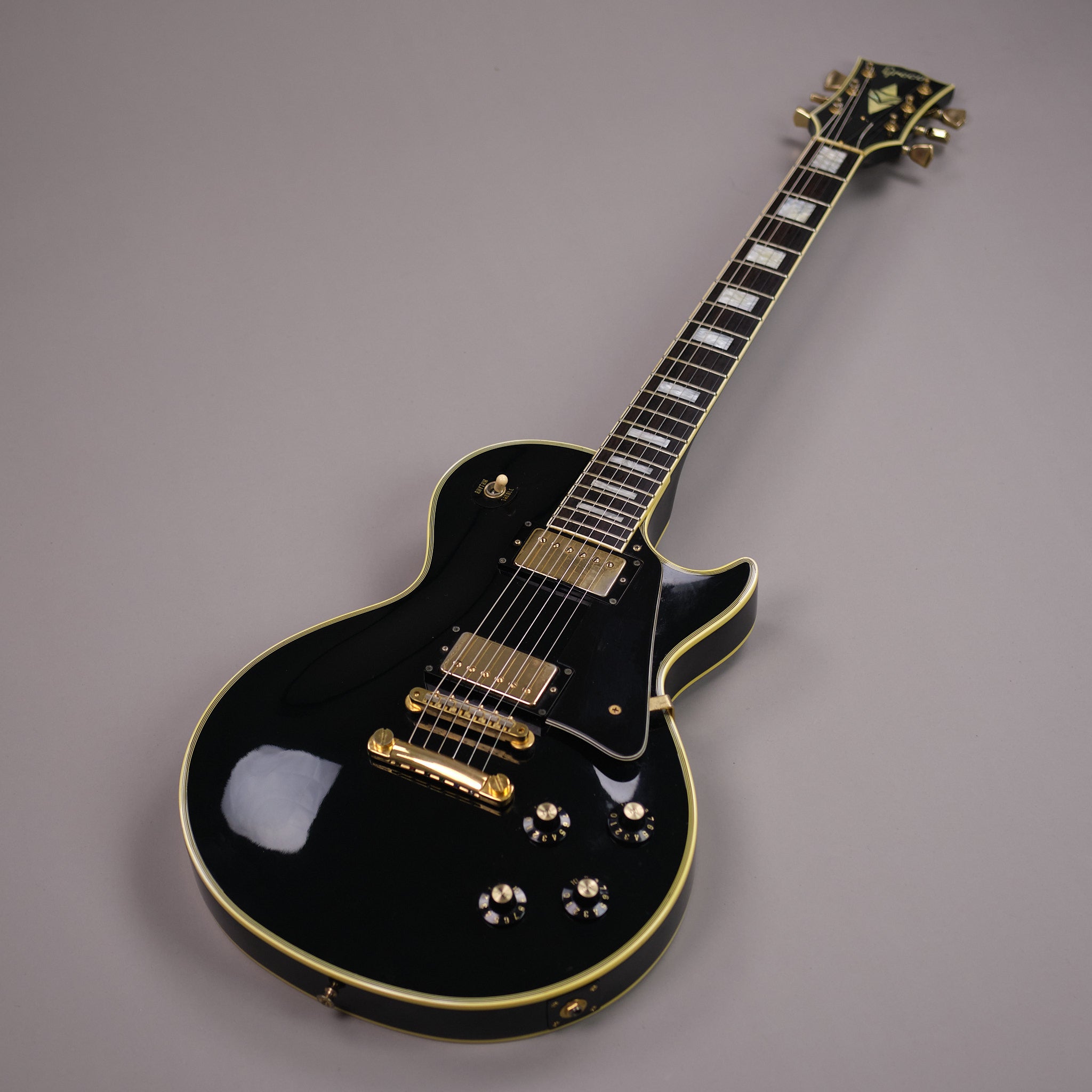 1984 Greco EG-500 Les Paul Custom (Japan, Black)