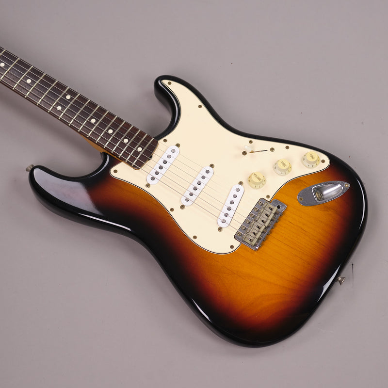 1998 Fender Jimi Hendrix Voodoo Stratocaster (USA, Sunburst, OHSC)