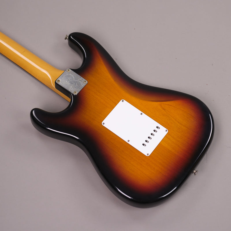 1998 Fender Jimi Hendrix Voodoo Stratocaster (USA, Sunburst, OHSC)