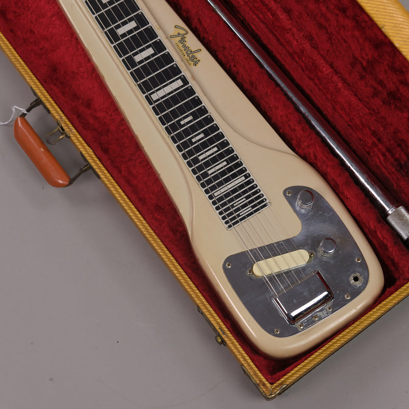 c1950s Fender Studio Deluxe Console Lapsteel (USA, Desert Sand, OHSC)