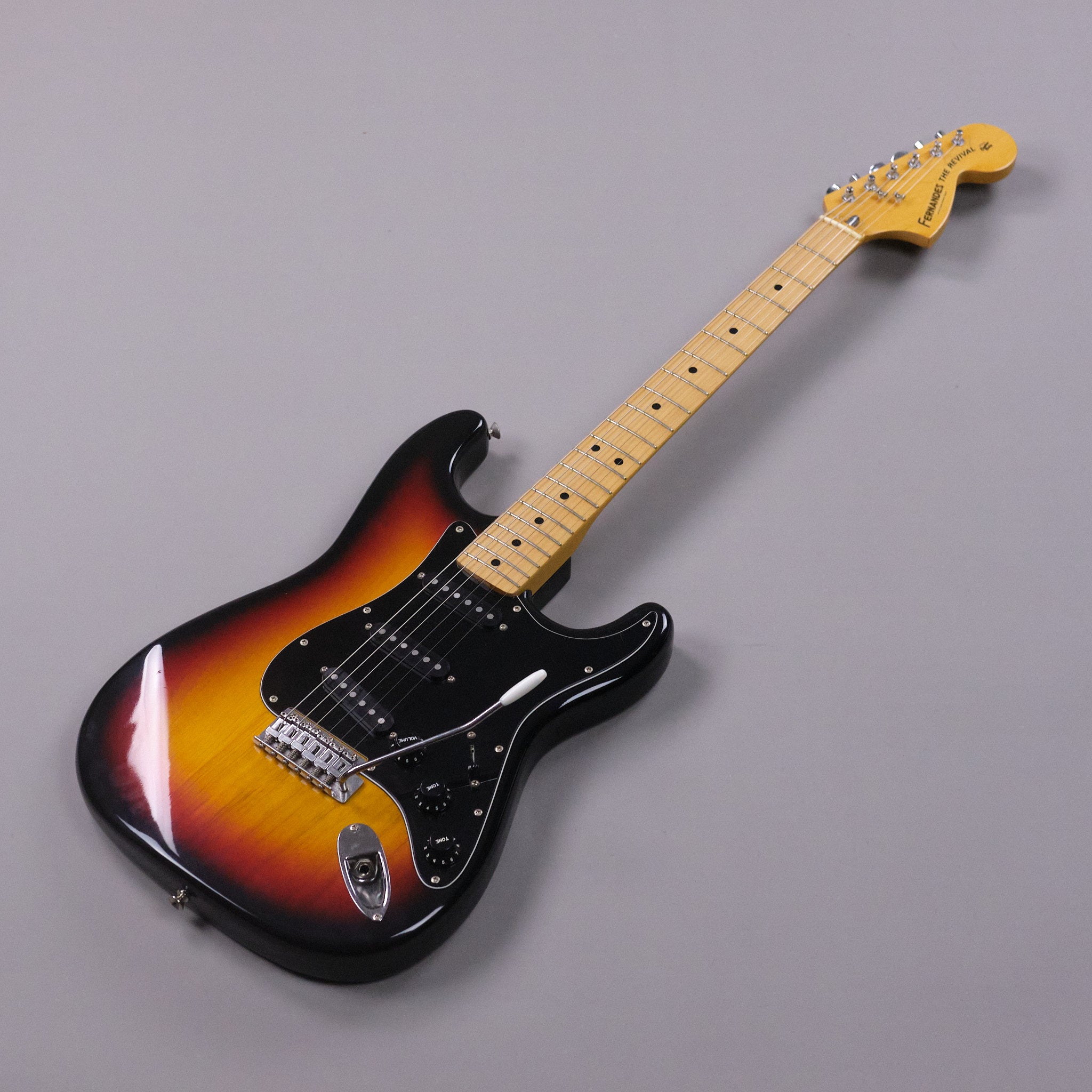 c1980s Fernandes The Revival Strat (Japan, Sunburst)