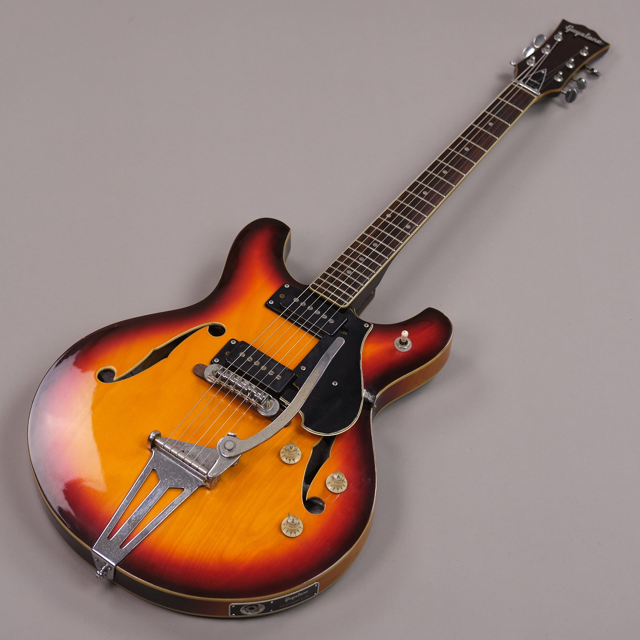 c1970s Guyatone SG-25T (Japan, Sunburst, HSC)