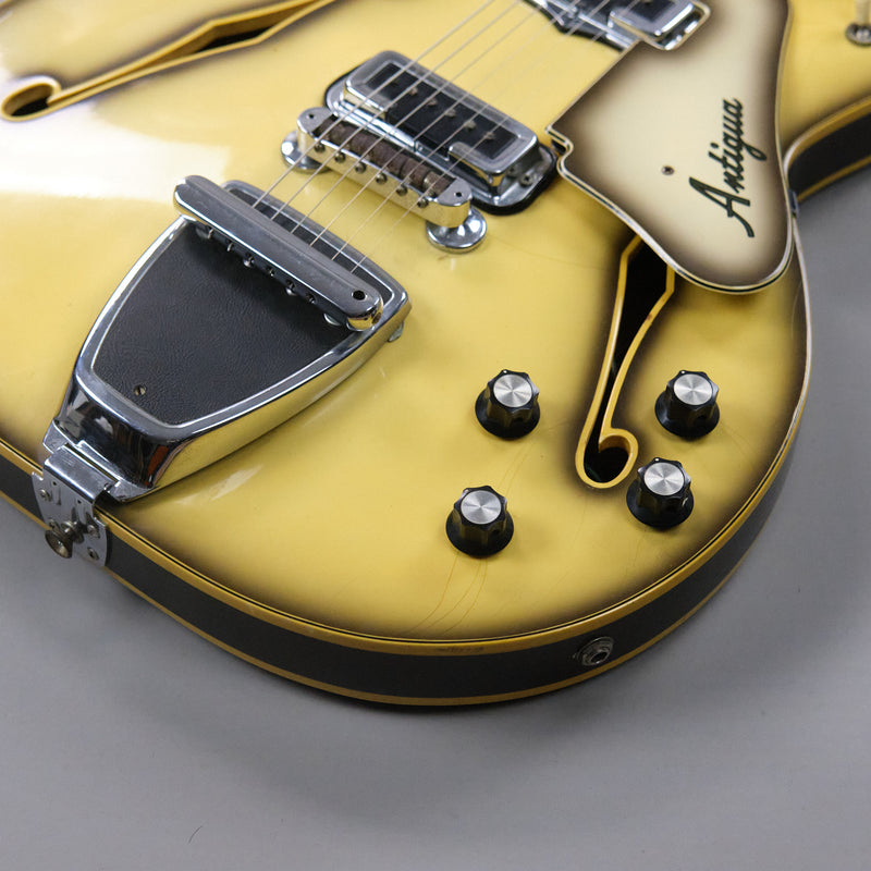 1968 Fender Coronado II (USA, Antigua Burst, HSC)