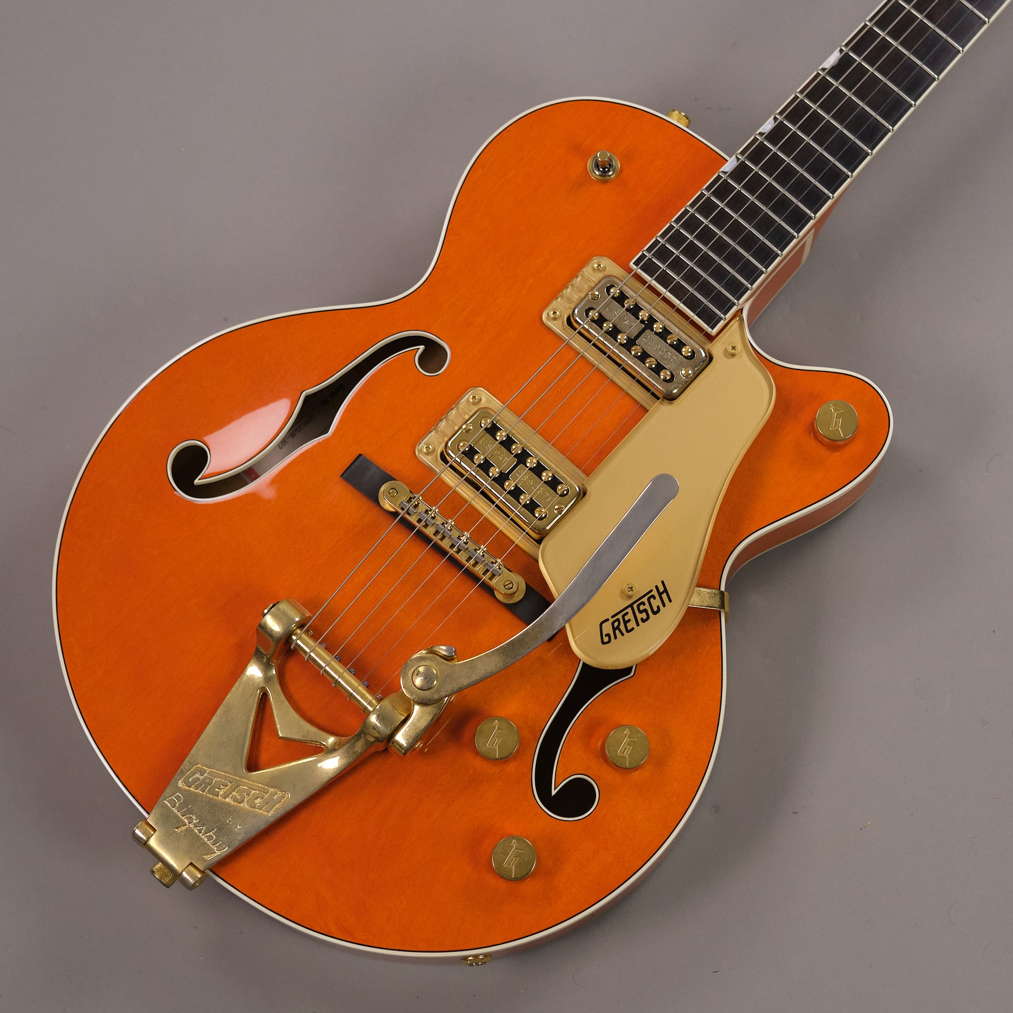 c2000s Gretsch G6120-JR2 Nashville Junior (Japan, Orange Stain, OHSC)