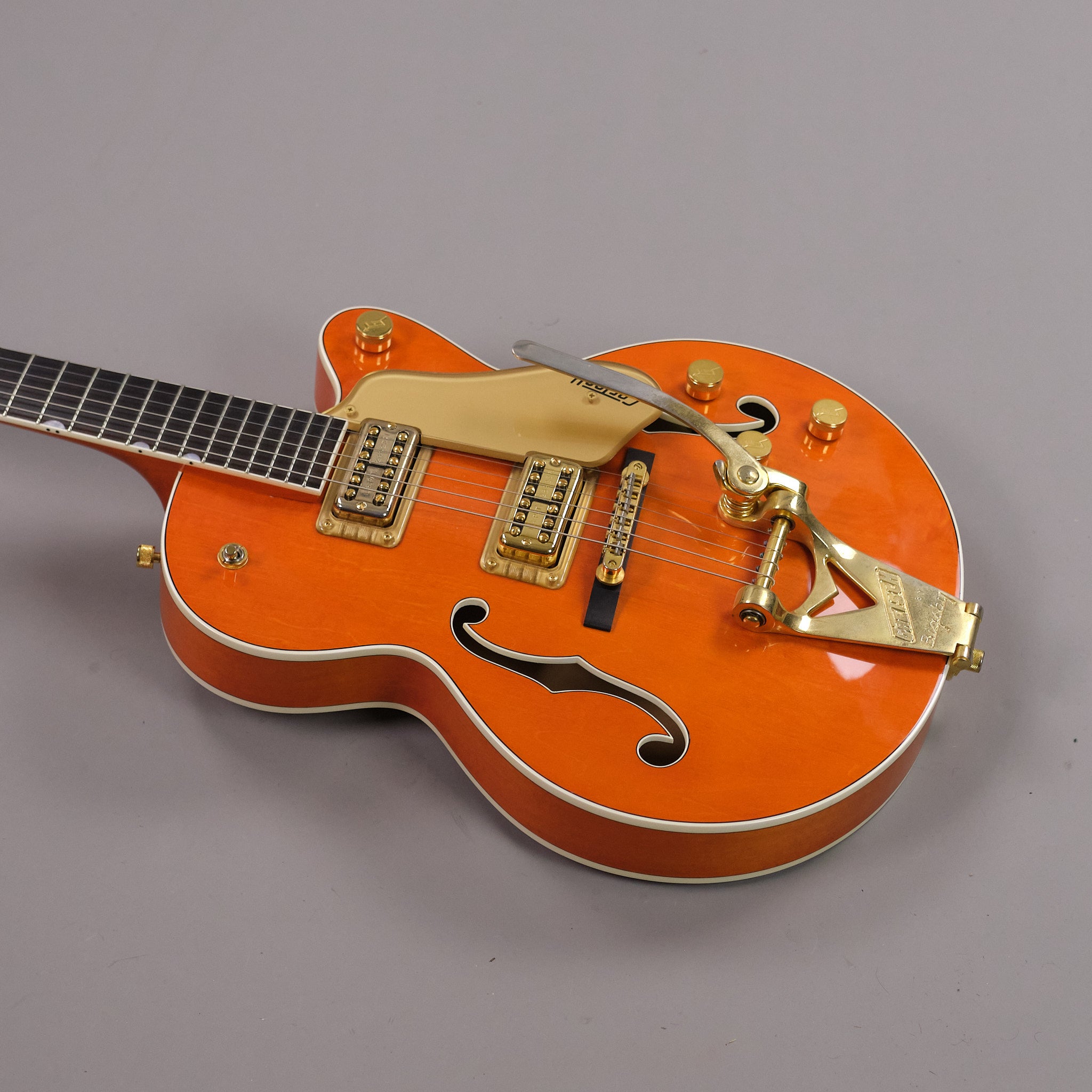 c2000s Gretsch G6120-JR2 Nashville Junior (Japan, Orange Stain, OHSC)