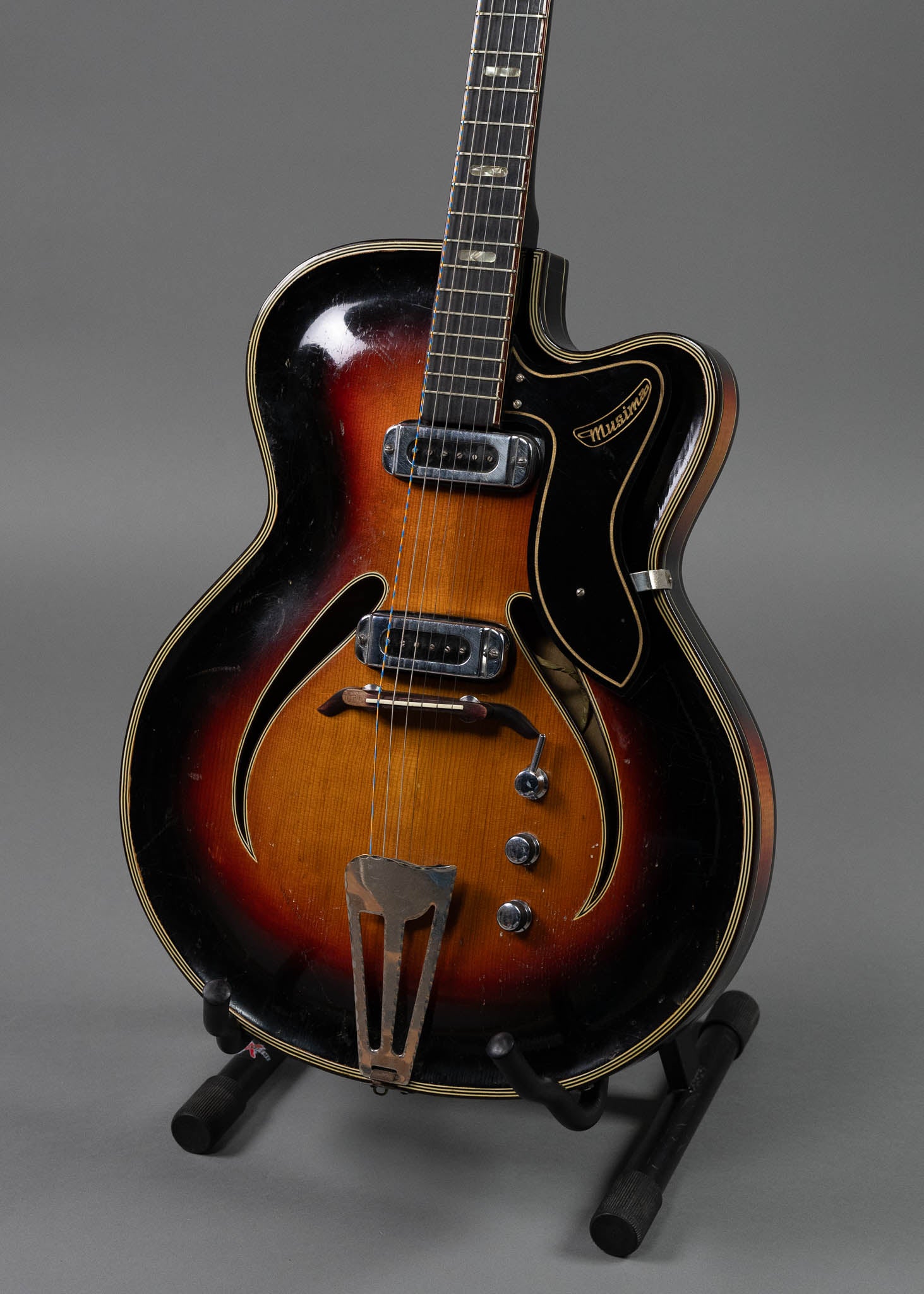 c1960s Musima Record 17 Archtop (Germany, Sunburst)